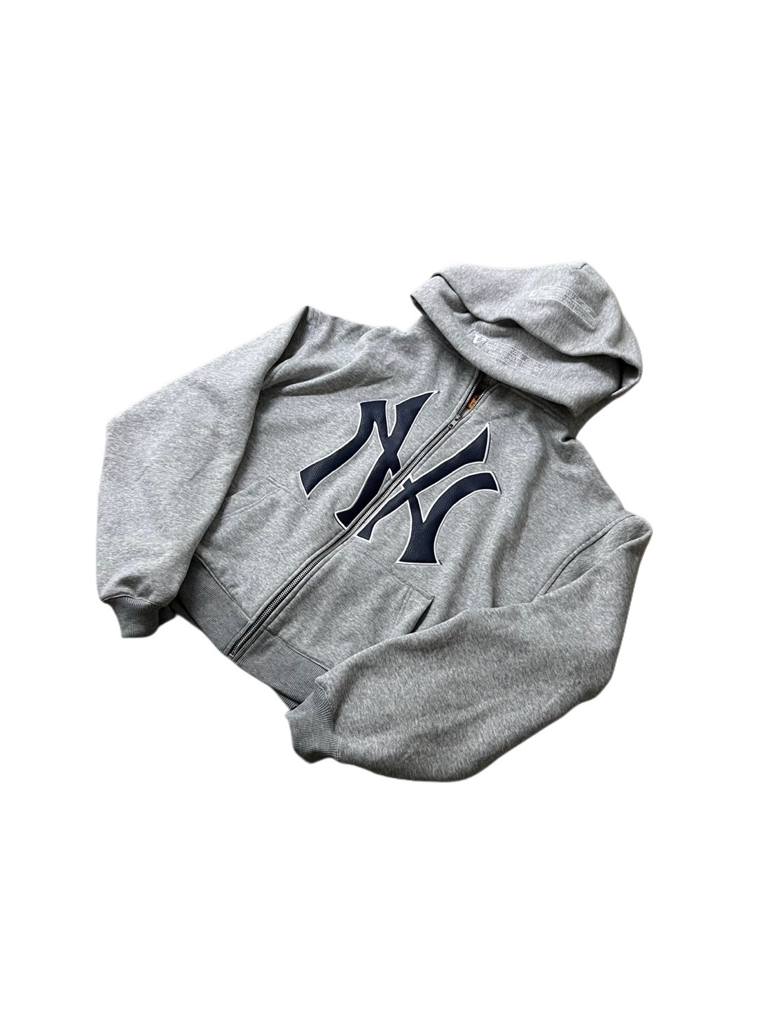 VANE DOUBLE-HOOD "VN" ZIP HOODIE