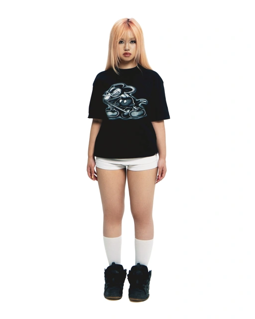 Image of VANE “MOUZE” TEE BLACK