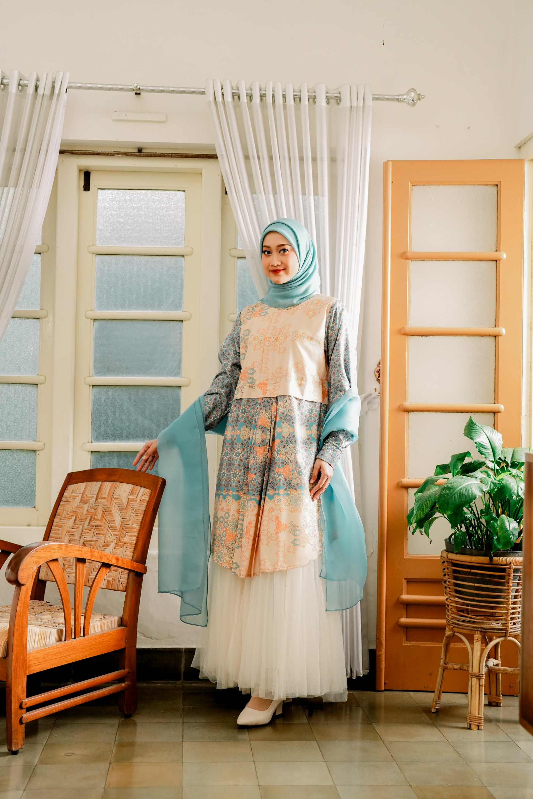 Seroeni Tunik Lebaran Wanita Muslim