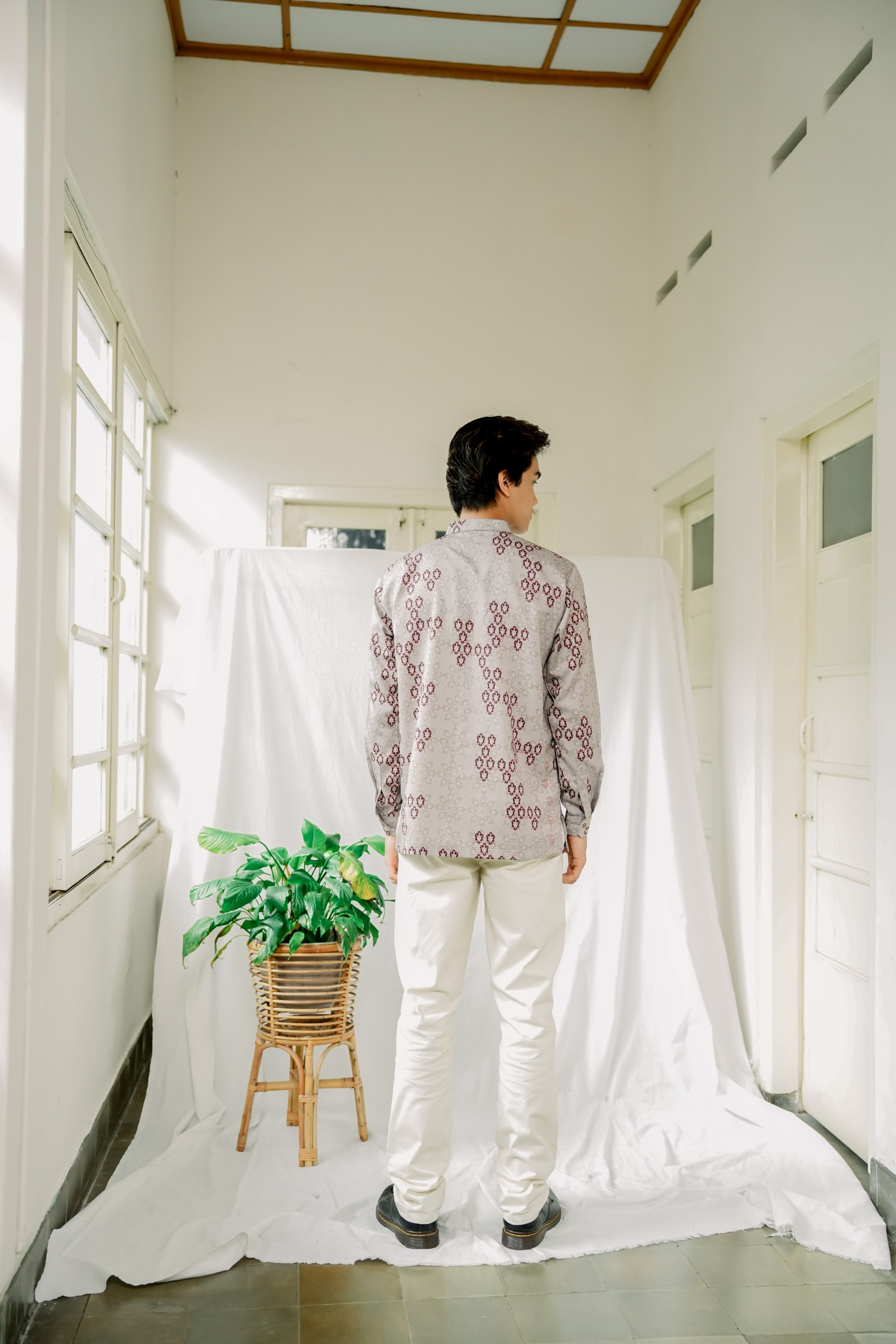 Seroeni Sarimbit Koko Pria Dewasa Katun Dobby – Baju Koko Lengan Panjang dan Pendek