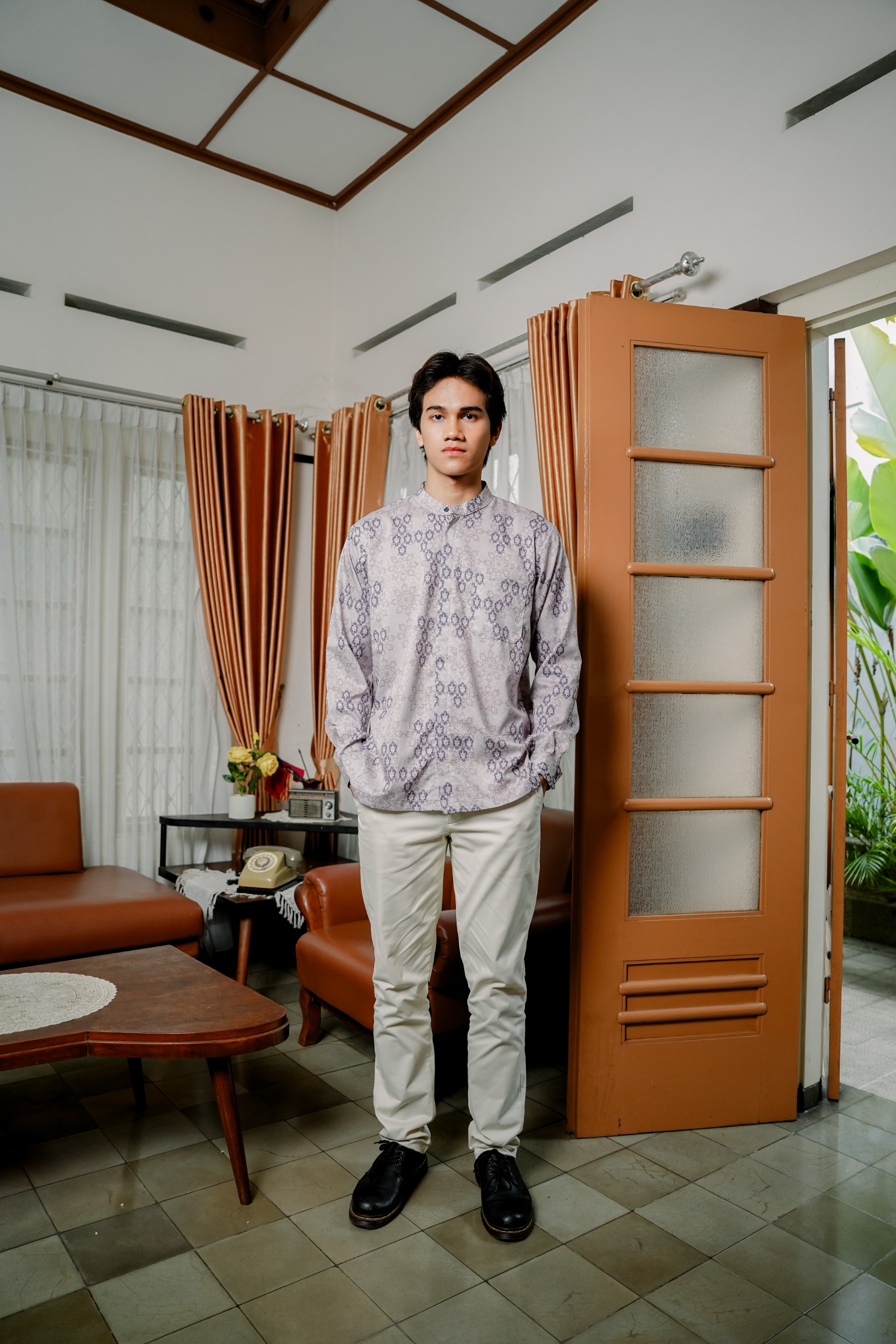 Seroeni Sarimbit Koko Pria Dewasa Katun Dobby – Baju Koko Lengan Panjang dan Pendek