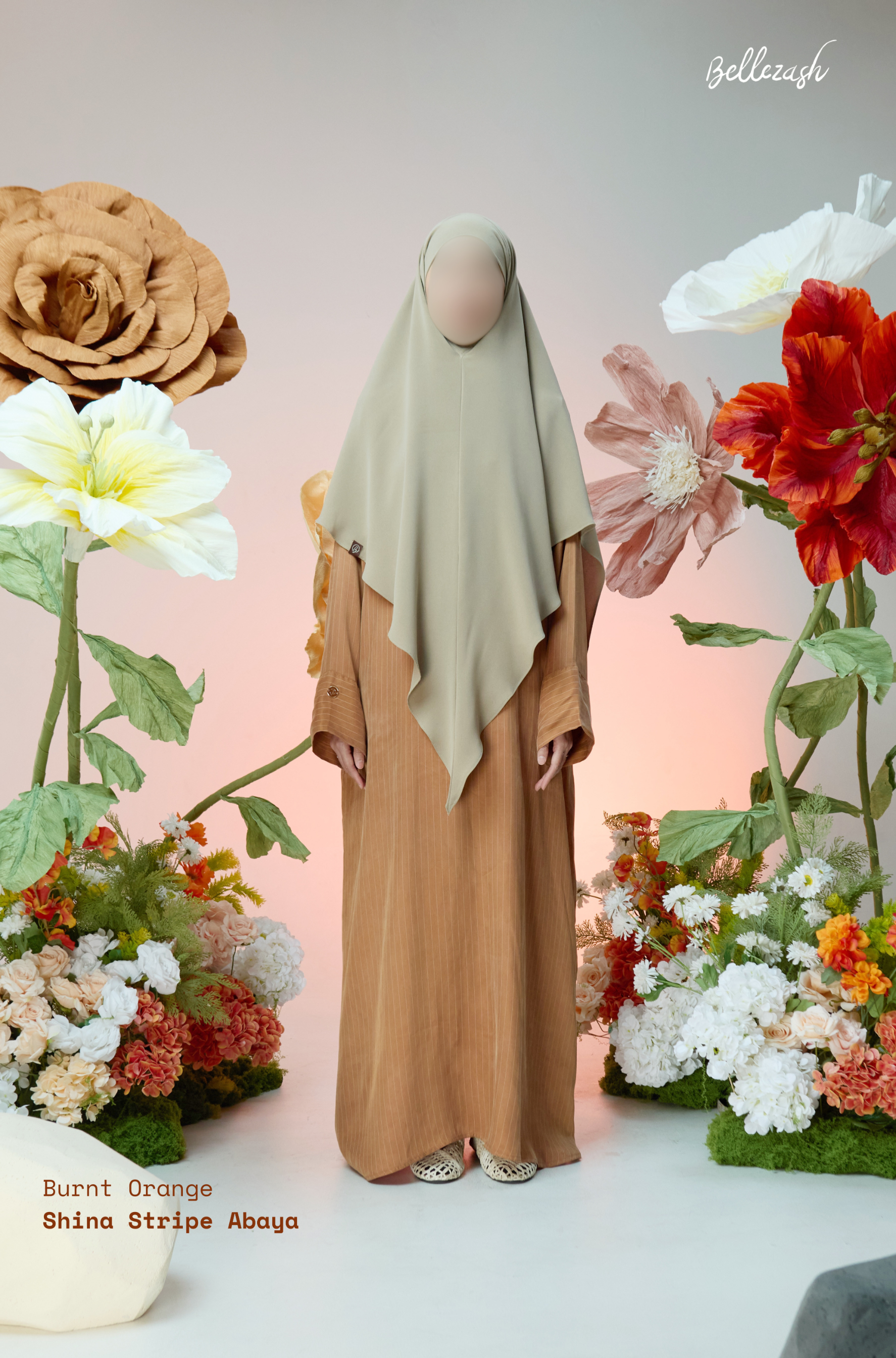 Shina Stripe Abaya