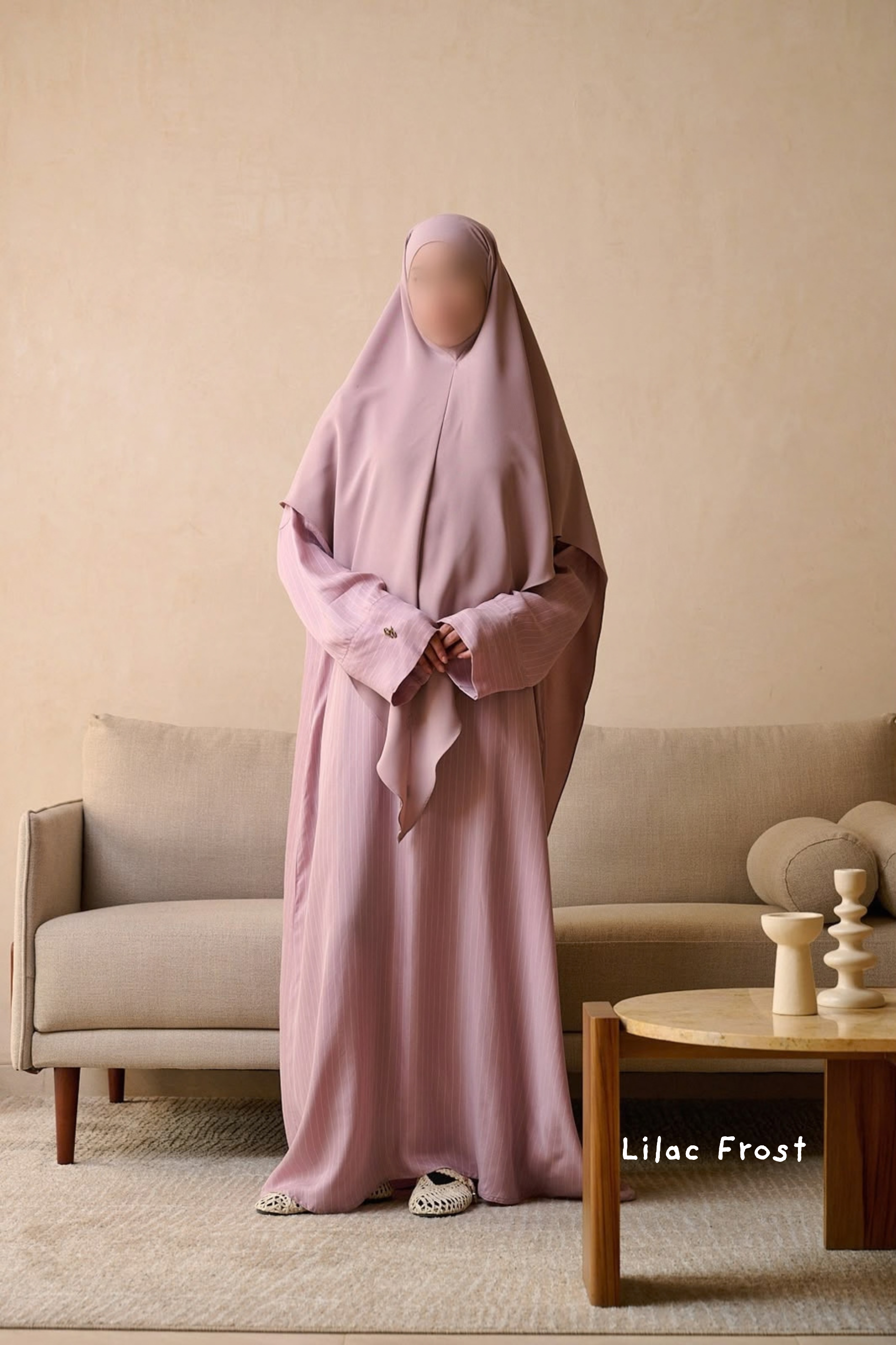 Shina Stripe Abaya 