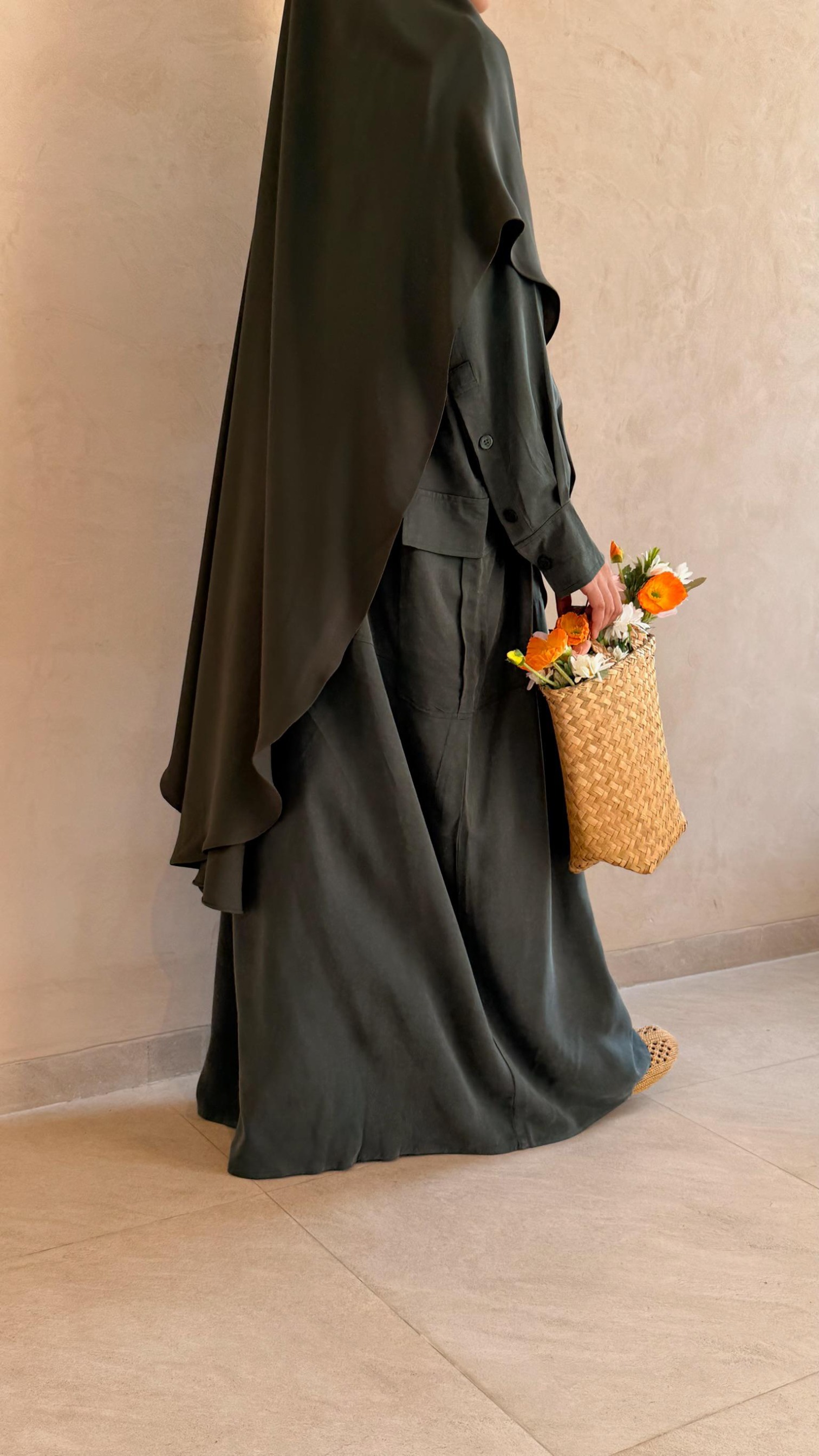 Bria Abaya ( Lyocell )