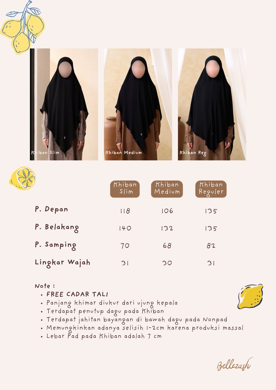 Nahla Khimar (Premium Arabian)