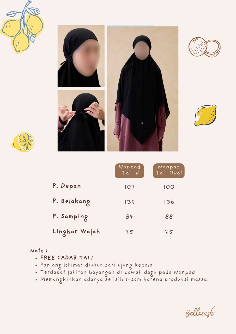 Nahla Khimar (Premium Arabian)