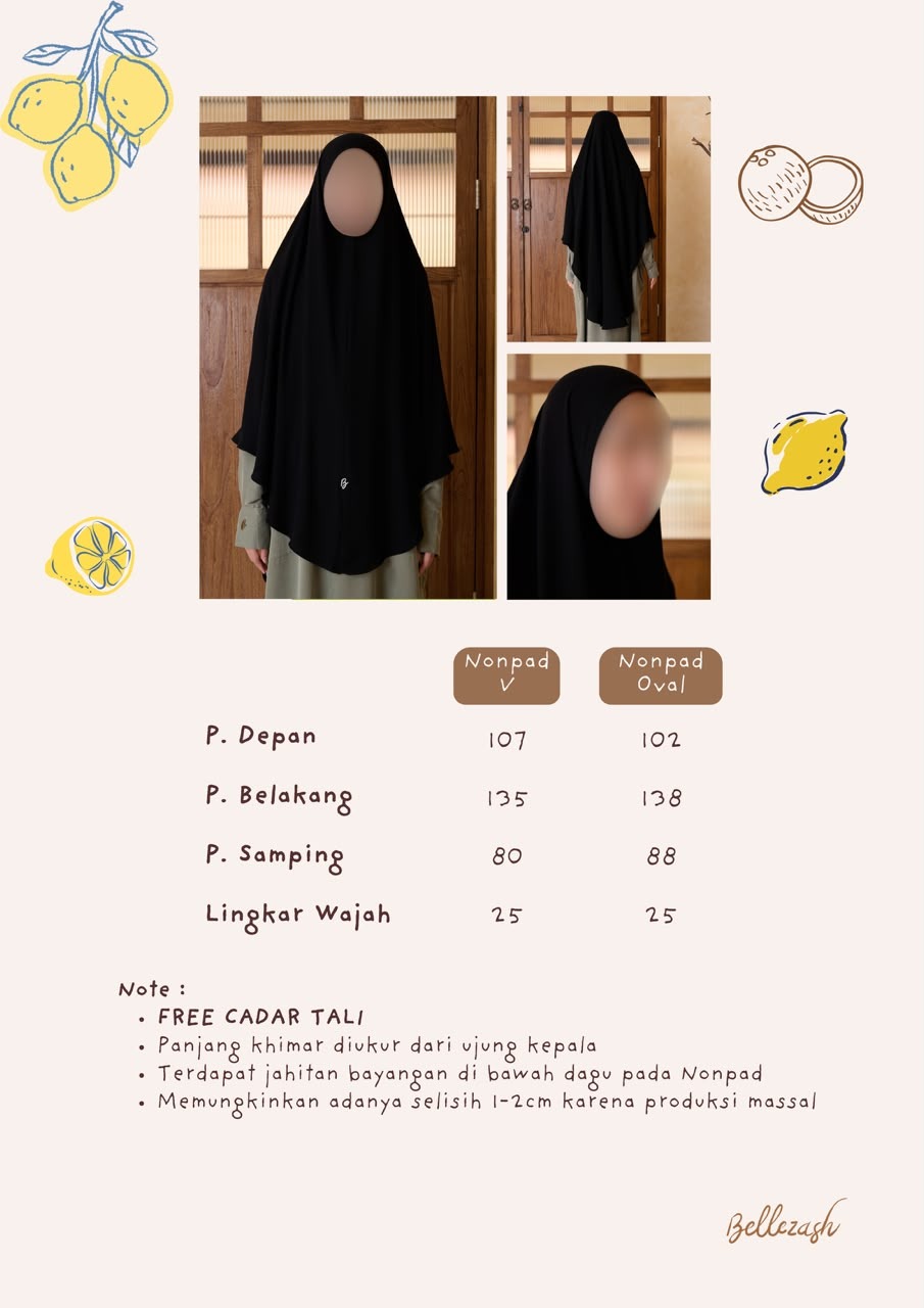Nahla Khimar (Premium Arabian)