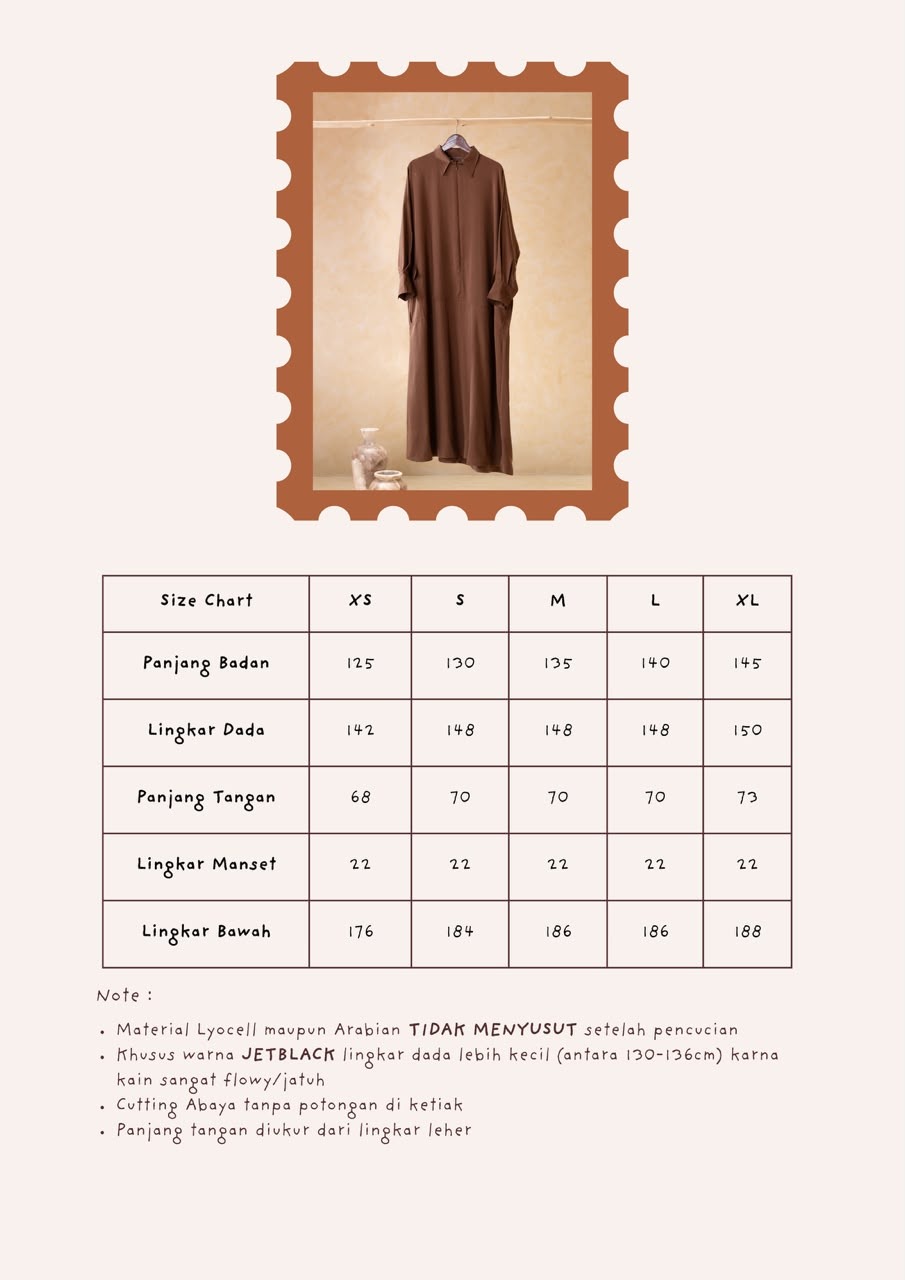 Pre-Order Bria Abaya Tahap 2