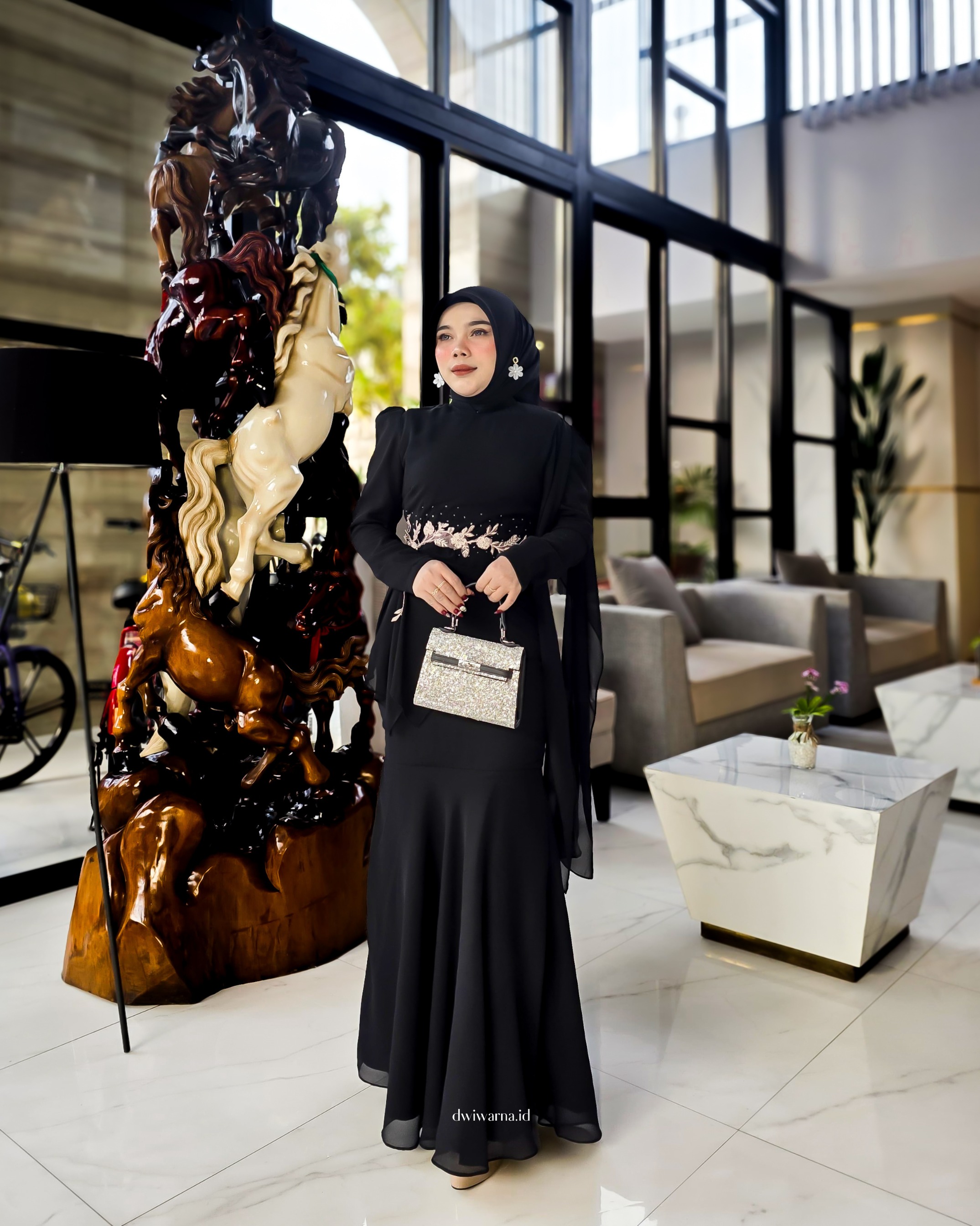 Allora Dress Kondangan Mermaid Melayu by dwiwarna.id