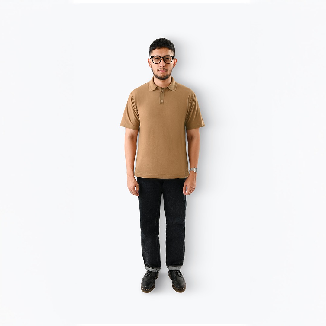 Ease Polo Shirt Earth Tones