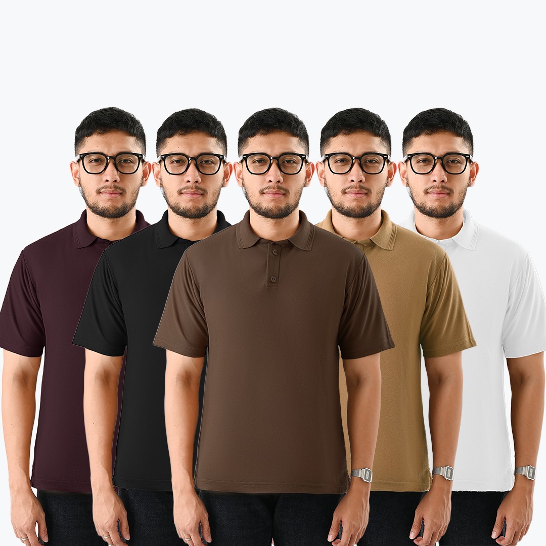 Ease Polo Shirt Dark Tones