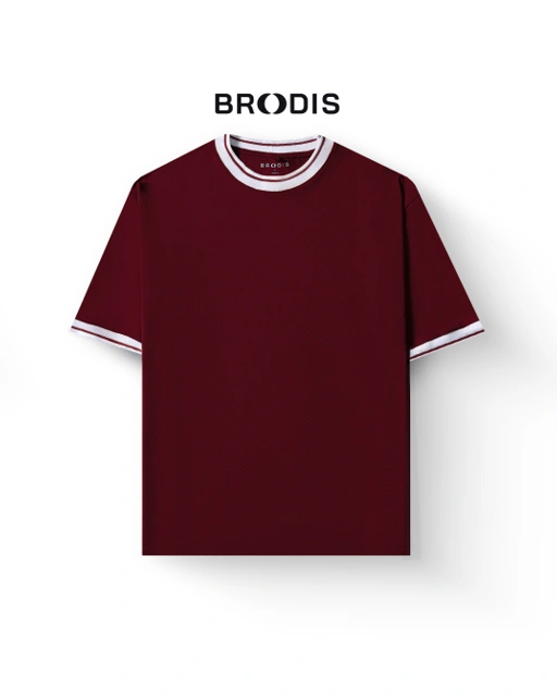 Image of Oslo Ringertee Maroon