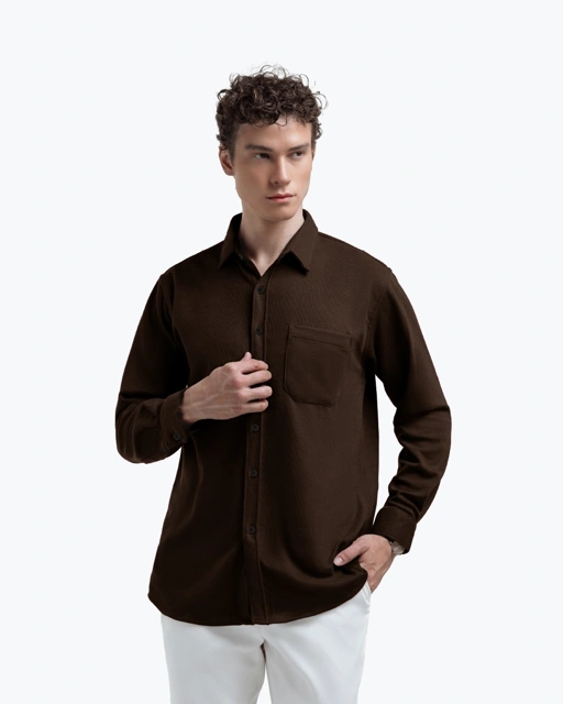 Image of Broodis Kemeja Polos Best Seller Cotton SOFTEE All Varian Lengan Panjang Slimfit