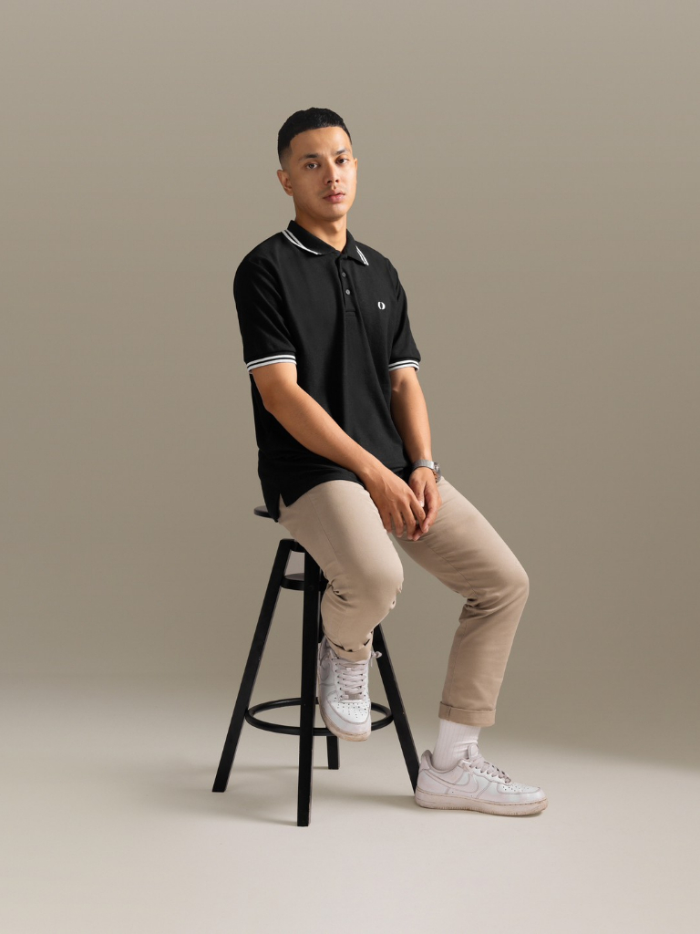 Simply Polo Shirt Dark Tones