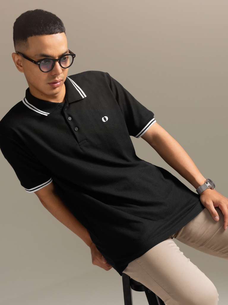 Simply Polo Shirt Dark Tones