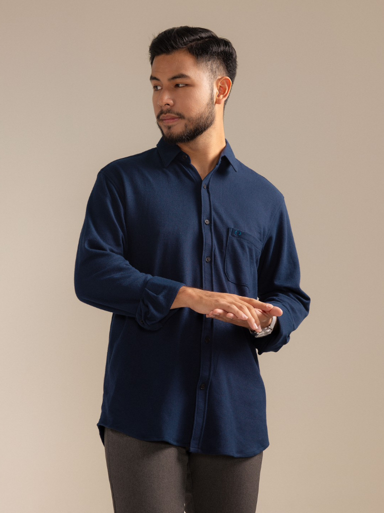 Gently - Relaxed Fit Premium Pique Shirt 