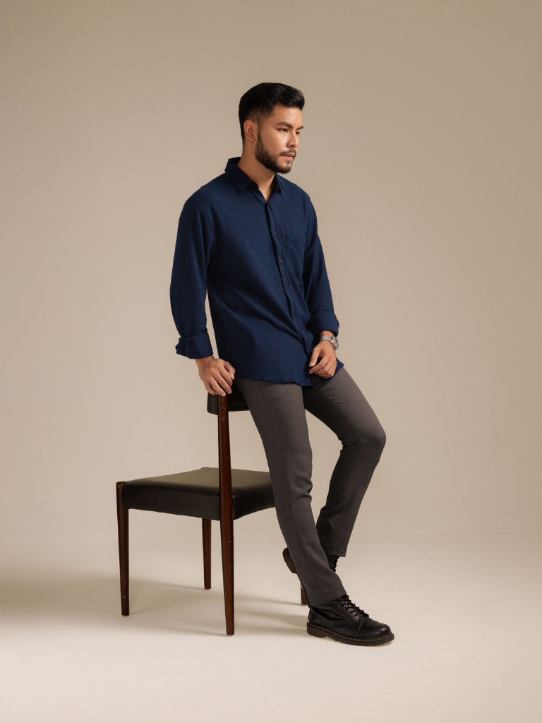 Gently - Relaxed Fit Premium Pique Shirt 