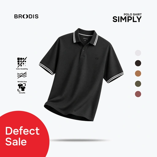 Simply Polo Shirt Dark Tones