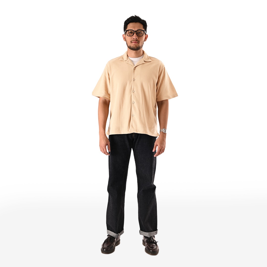 Bondee Bowling Shirt SS Earth Tones