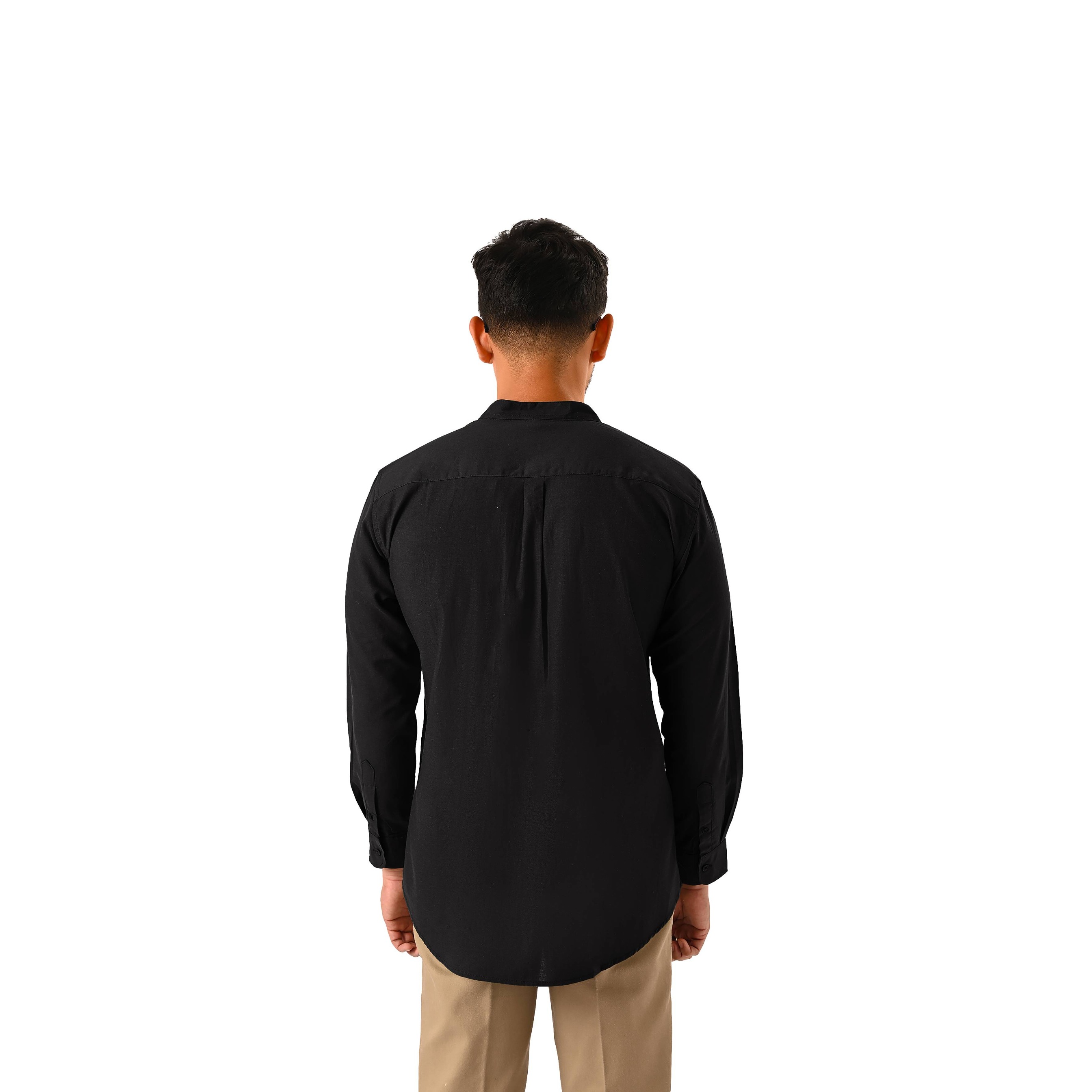 Cozy Shanghai Shirt LS Dark Tones