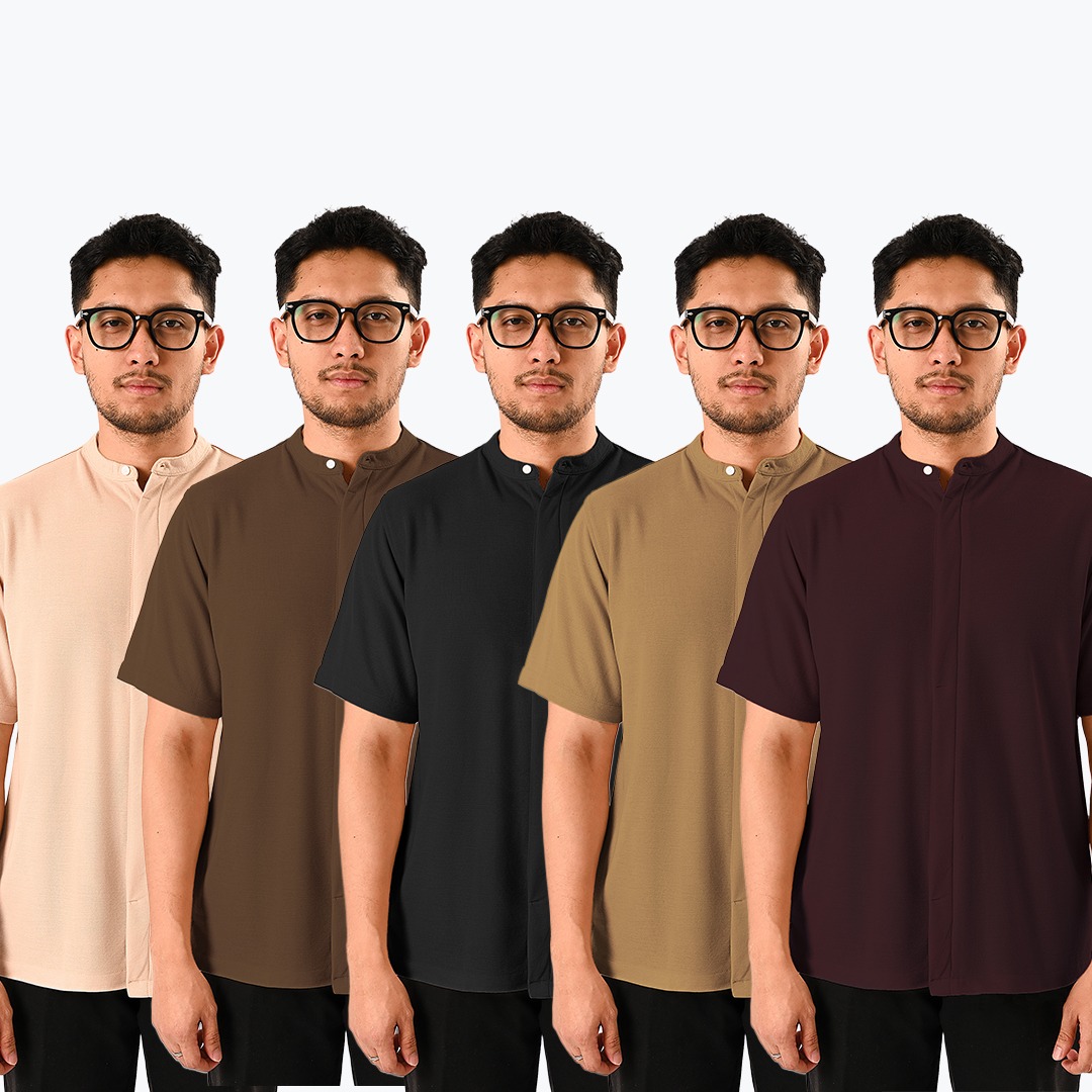 Rahzee Shanghai Shirt SS Earth Tones