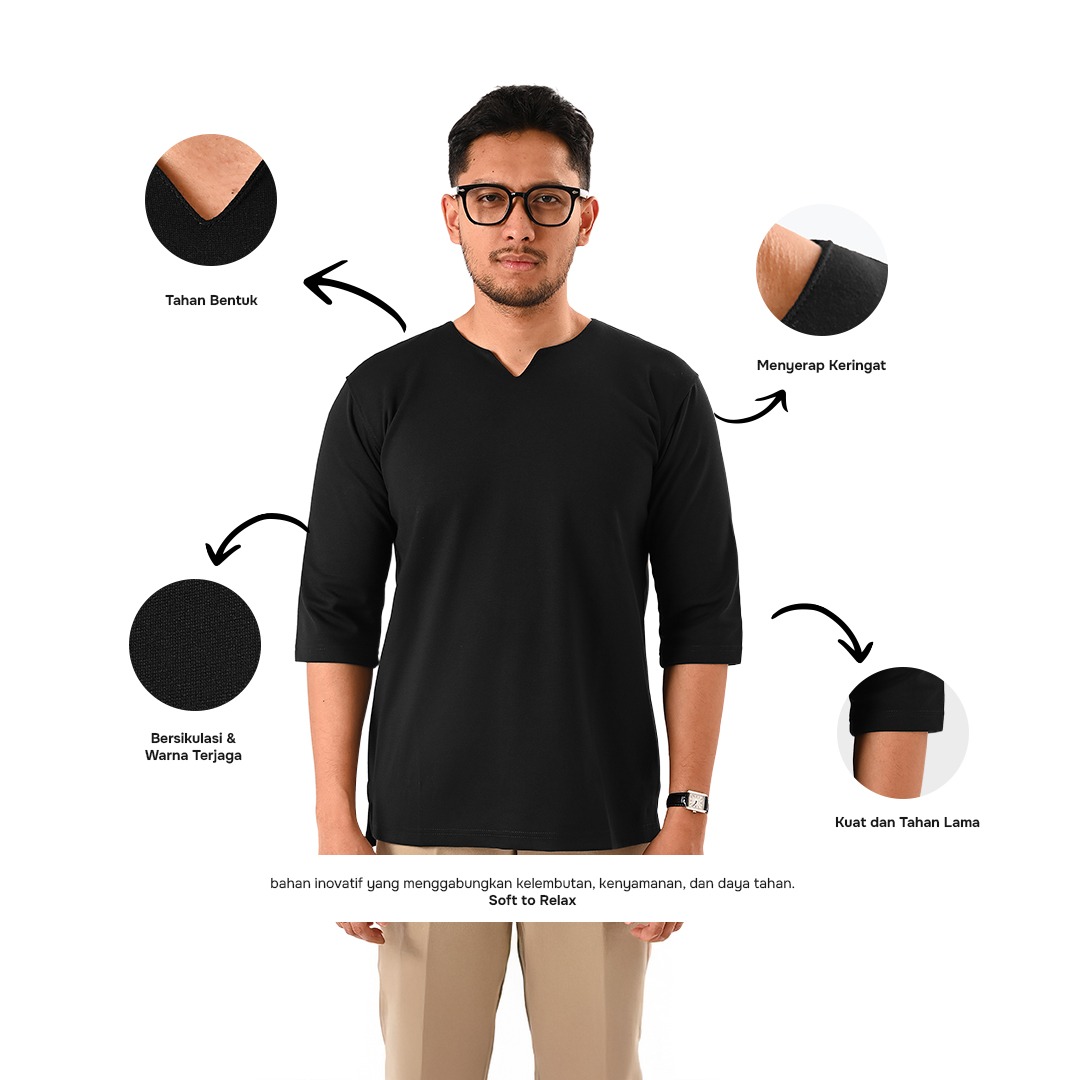 Zaydan Muslim T-shirt Dark Tones