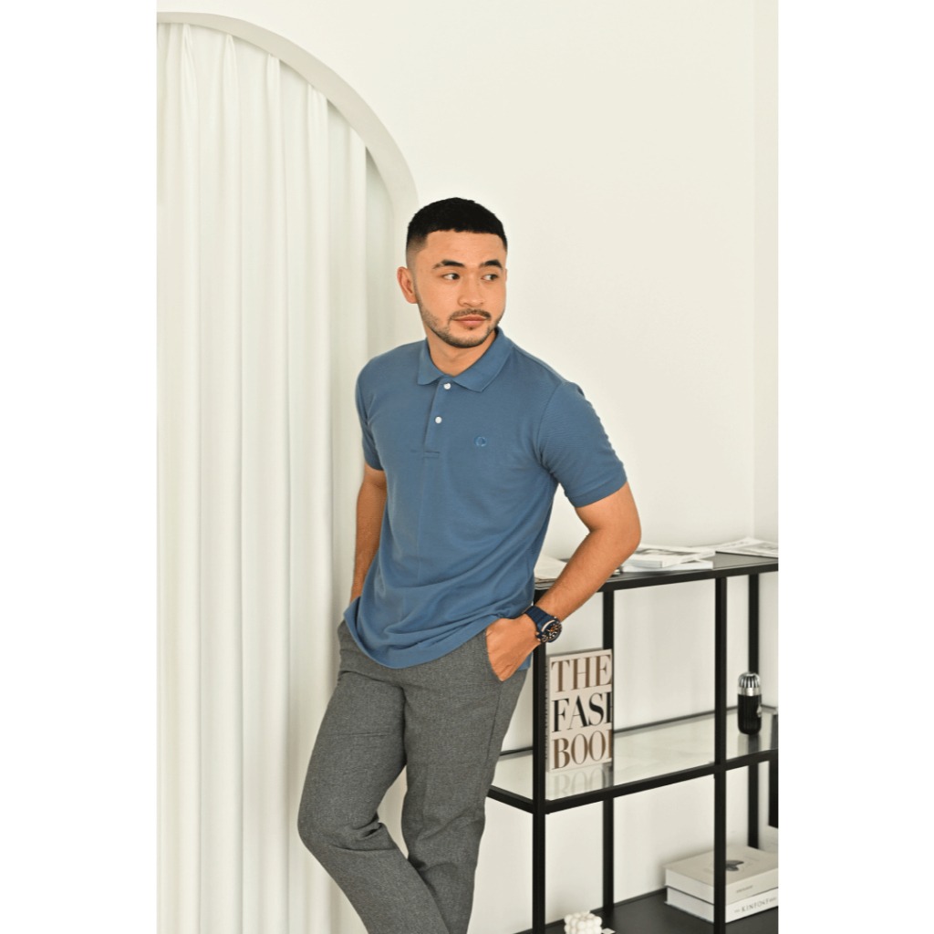 Defect Sale Comfy Polos shirt Pastel Tones
