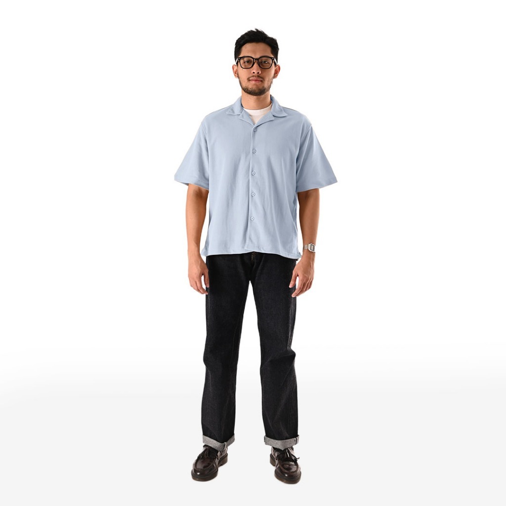 Bondee Bowling Shirt SS Pastel Tones