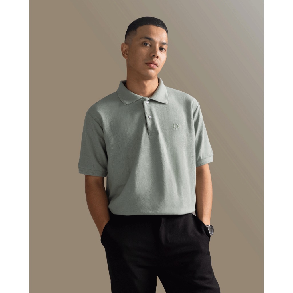 Defect Sale Comfy Polos shirt Pastel Tones