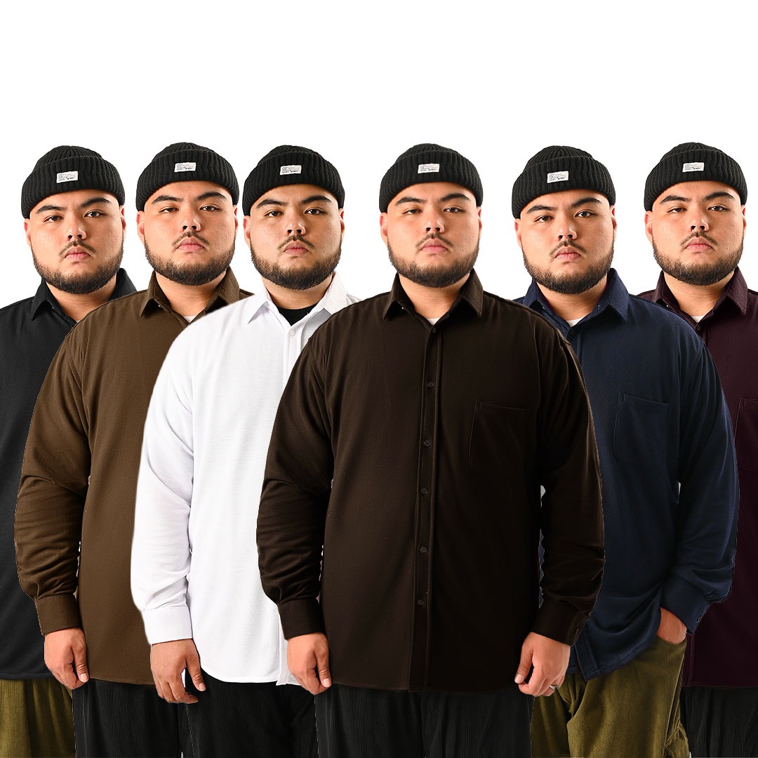 Softee Shirt Big Size LS Dark Tones