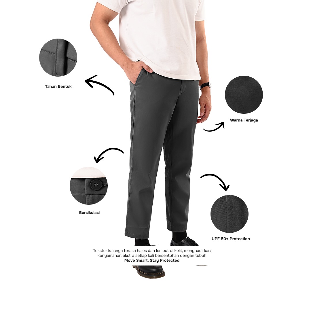 Ankle Pants Dark Tones