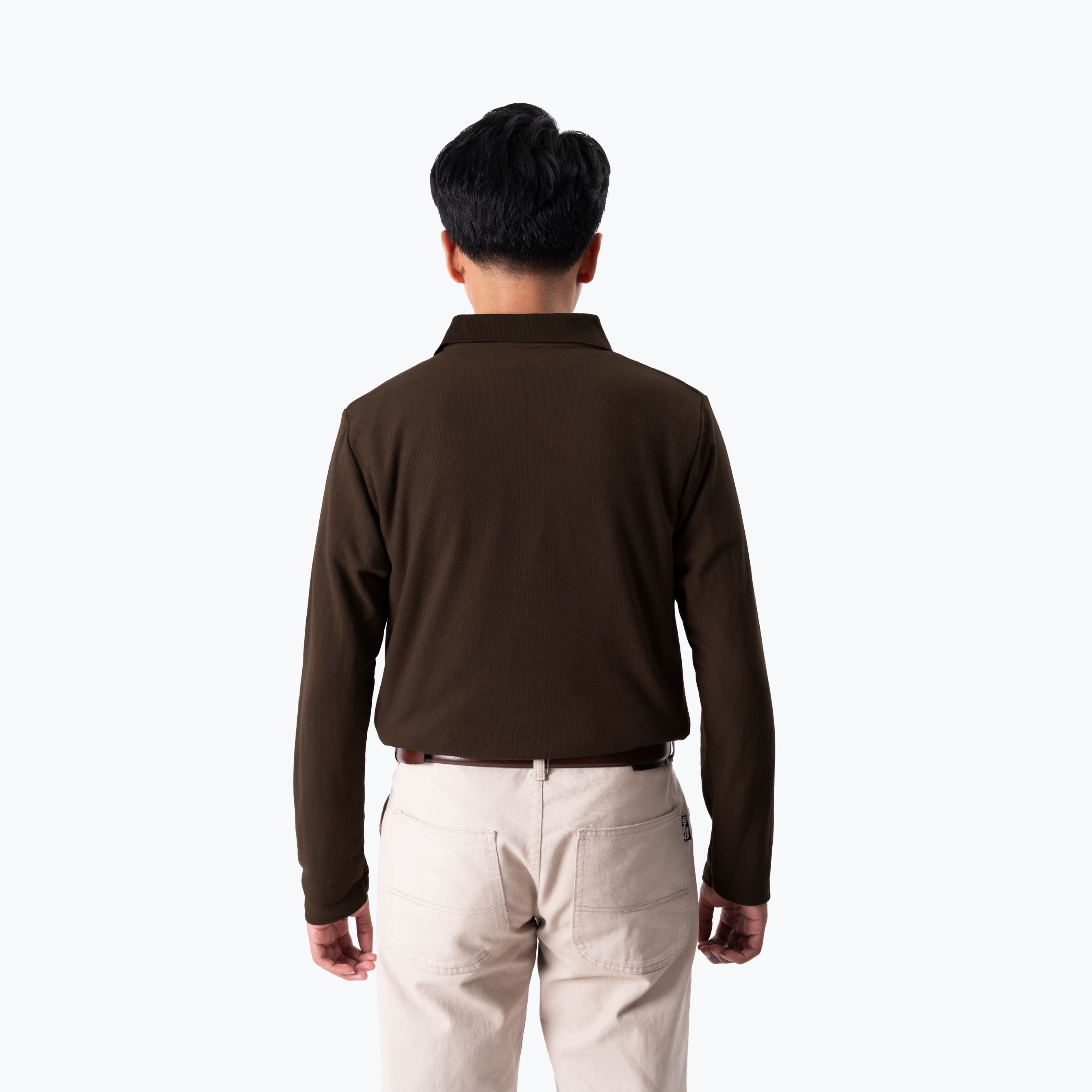 Bruno Polo Zipper Active Dark Tones