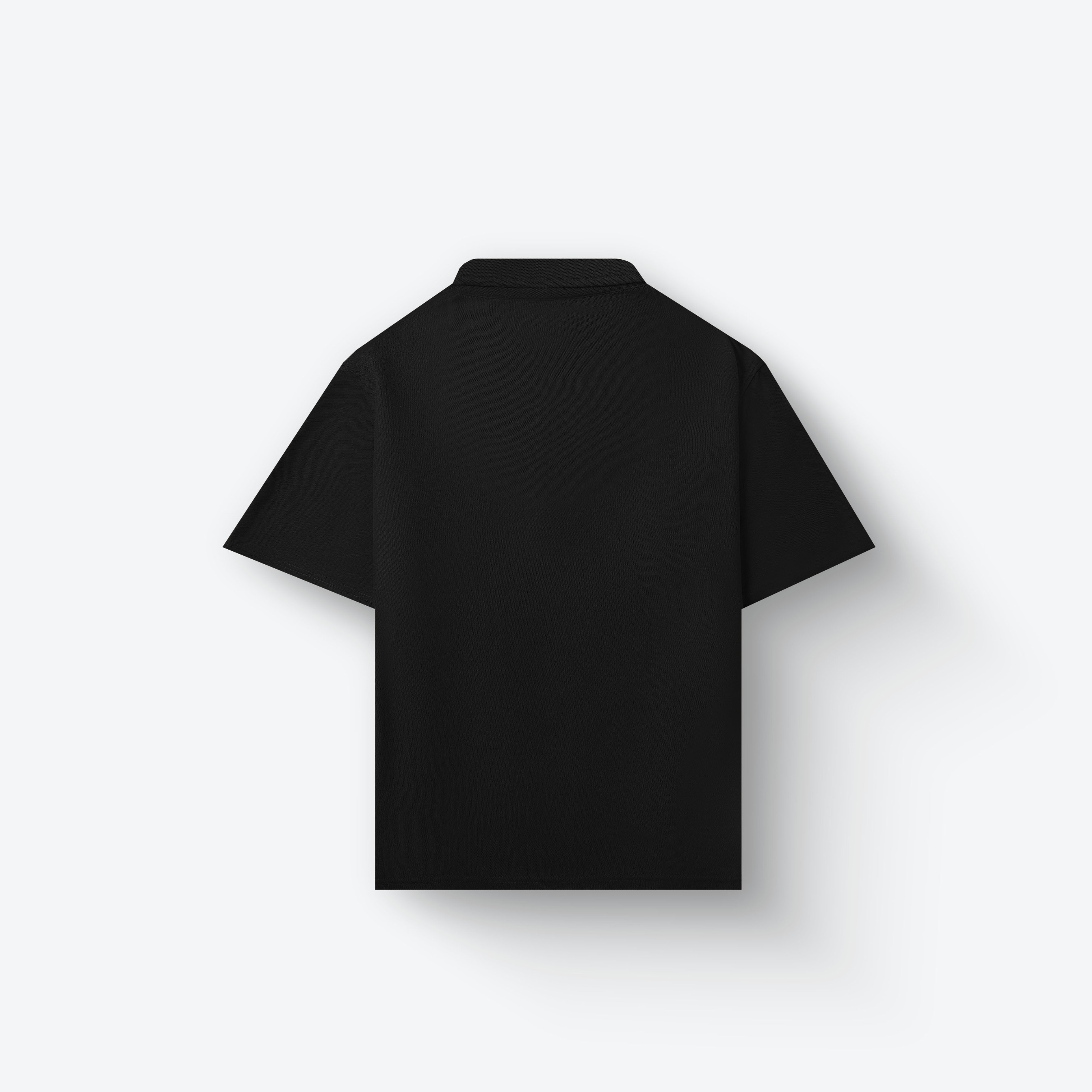 Ziptee Polo Shirt Dark Tones