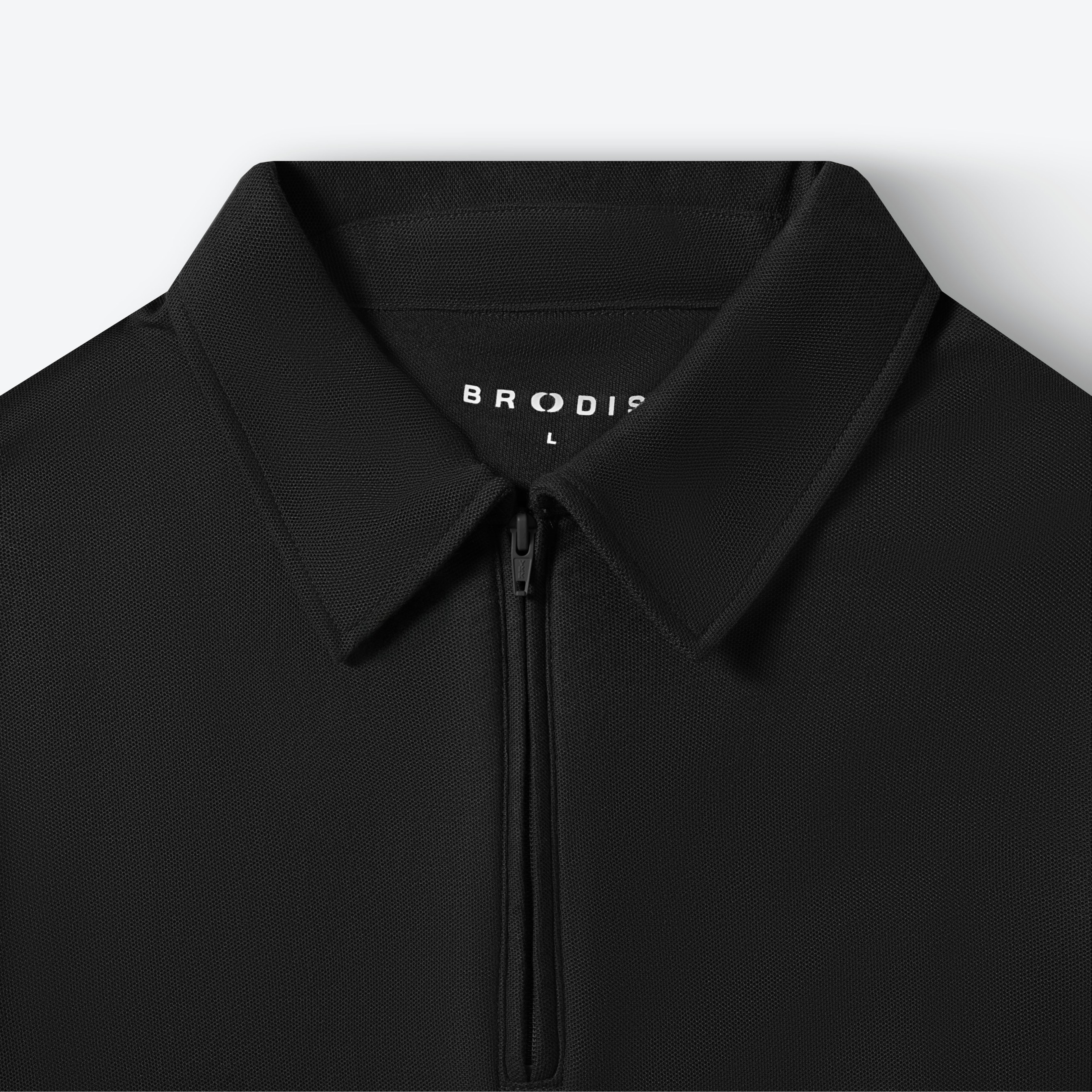 Ziptee Polo Shirt Dark Tones