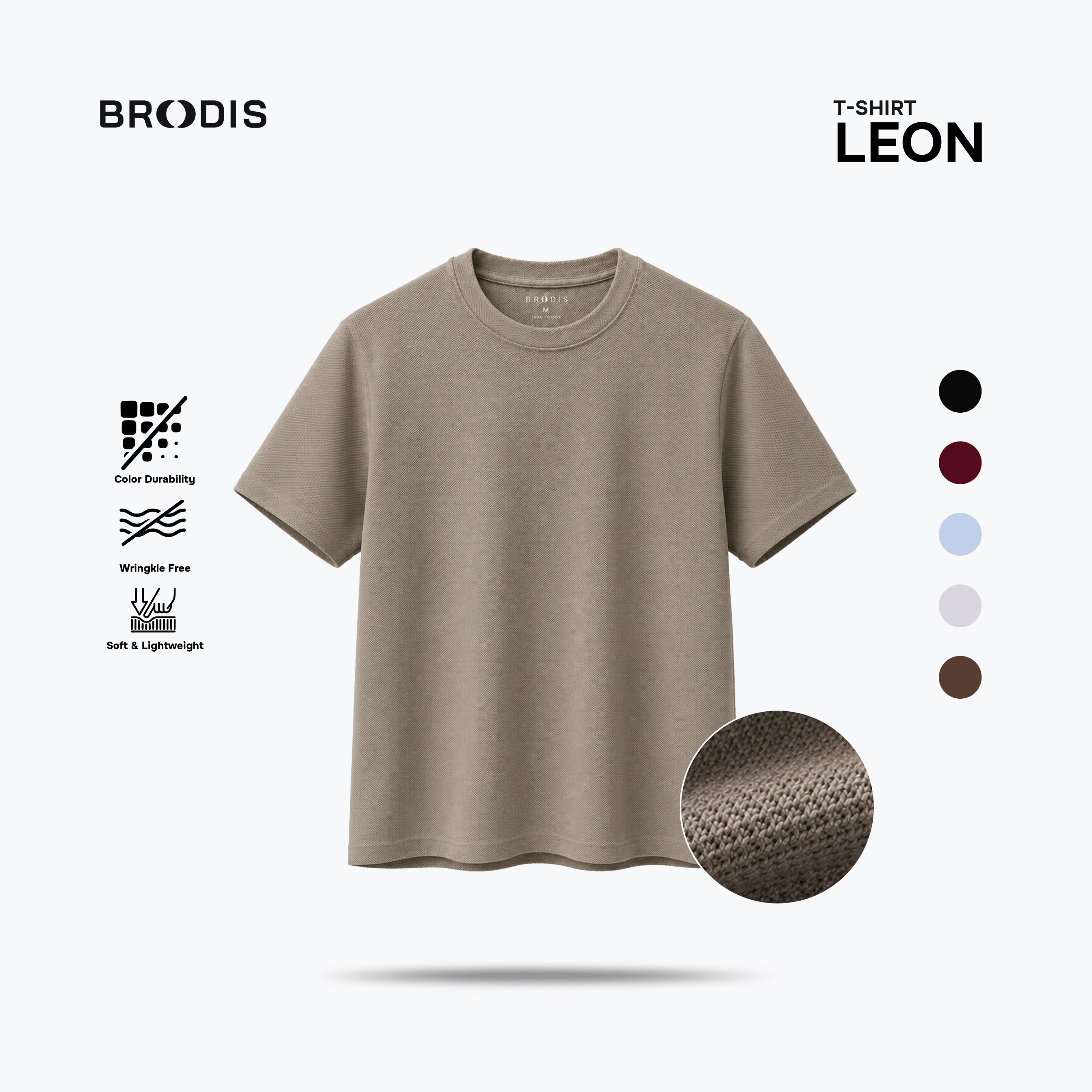 Leon Oversized T-Shirt Dark Tones