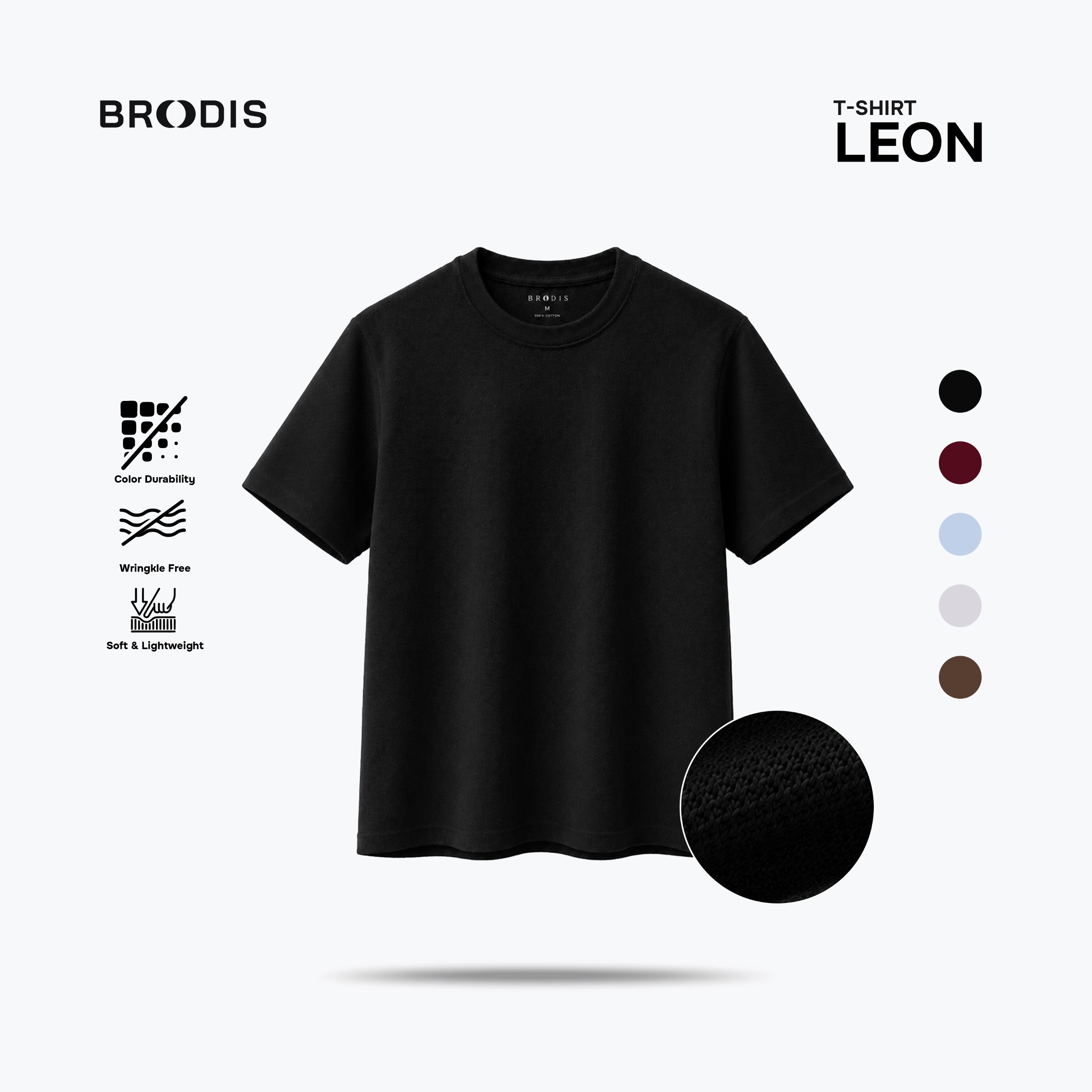 Leon Oversized T-Shirt Dark Tones