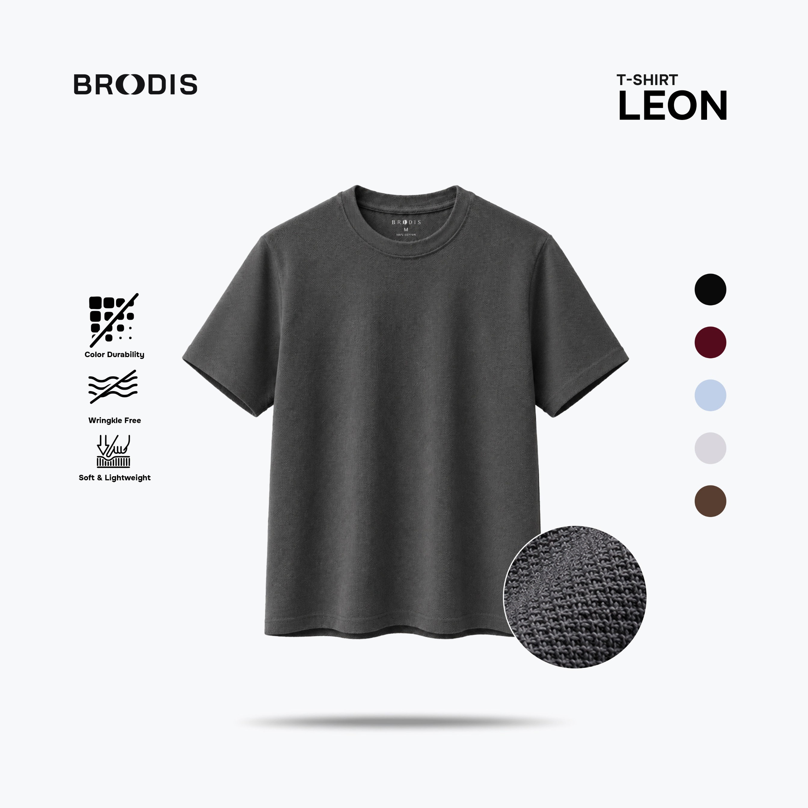 Leon Oversized T-Shirt Dark Tones