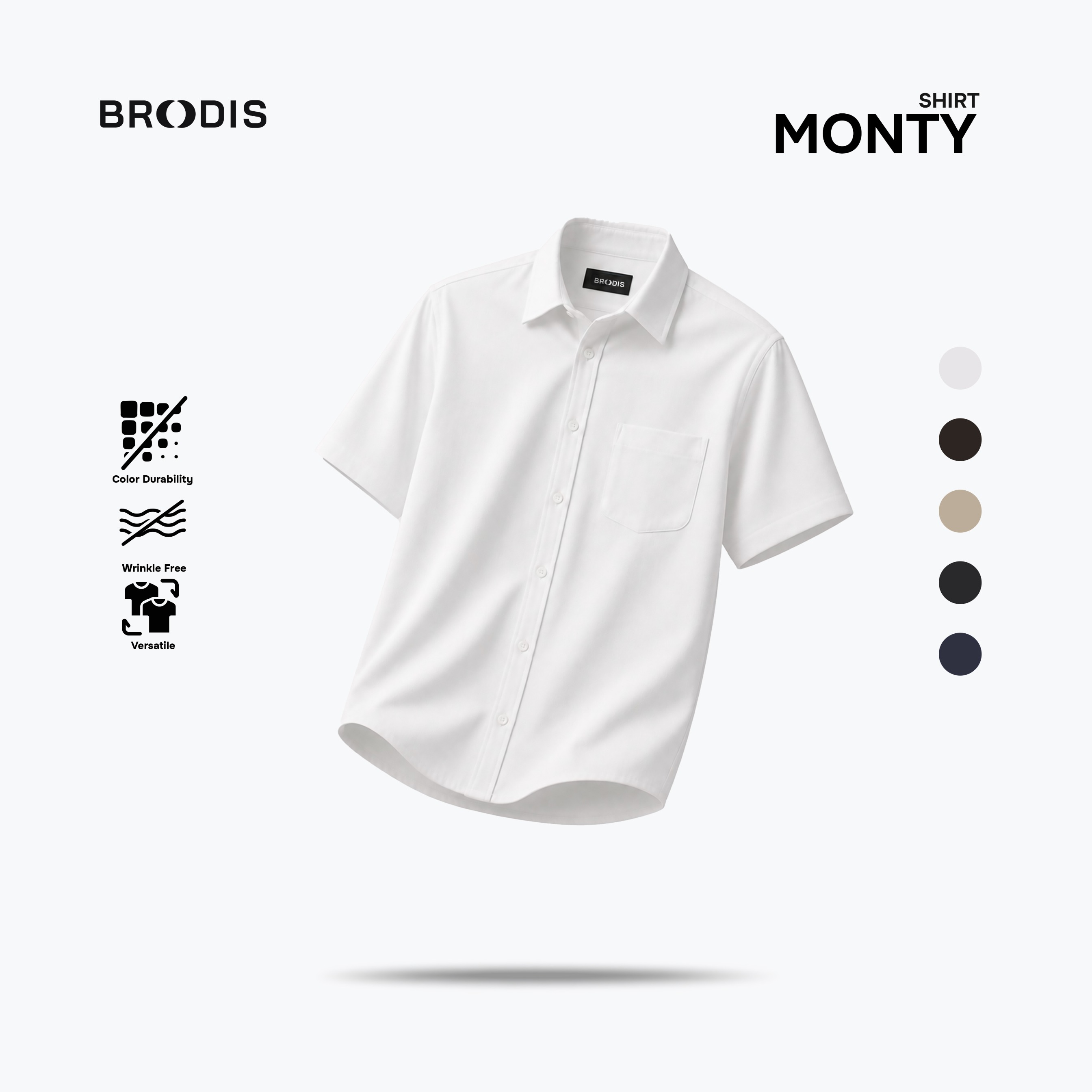 Monty Shirt SS Earth Tones