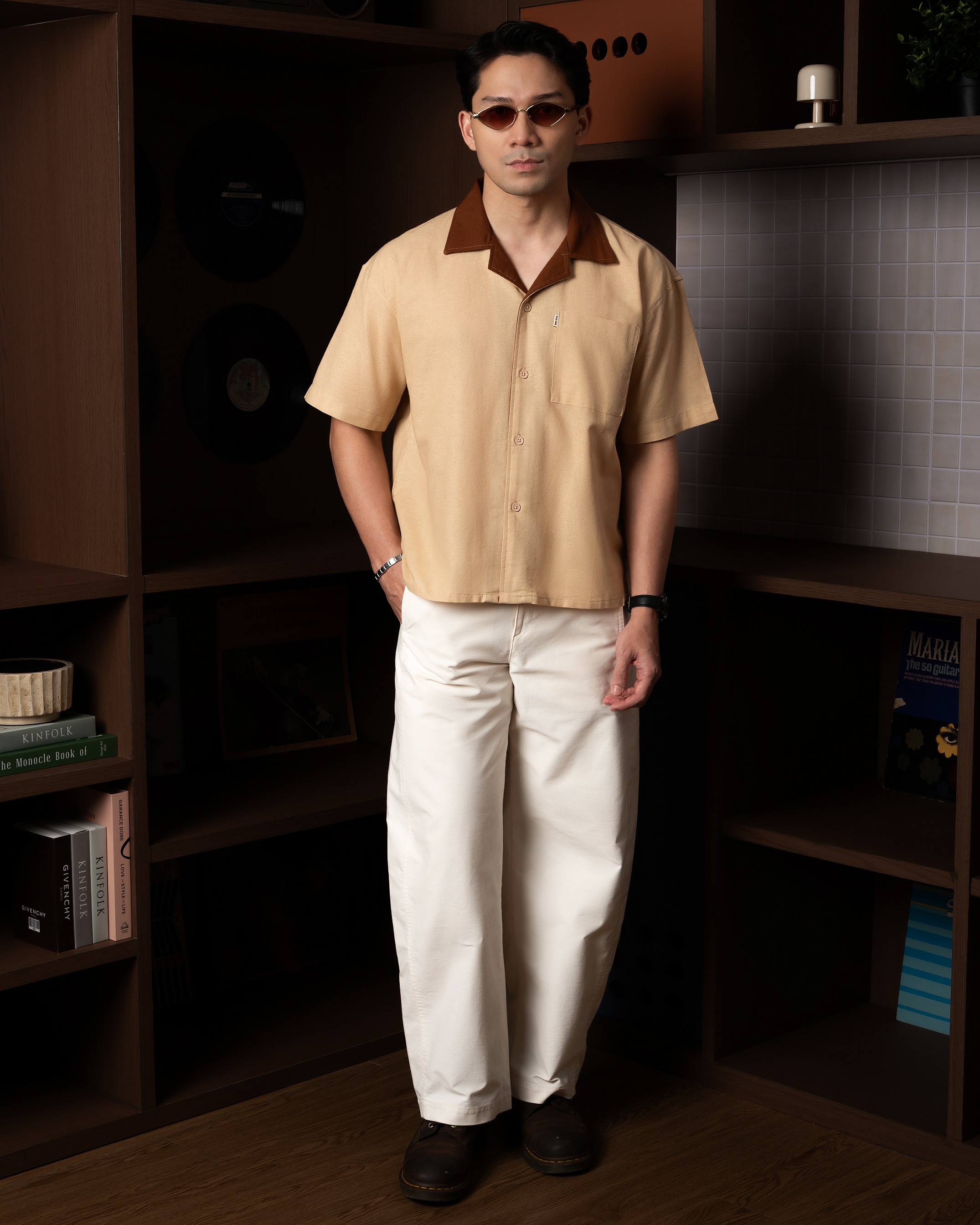 Morreti Bowling SS Linen Earth Tones