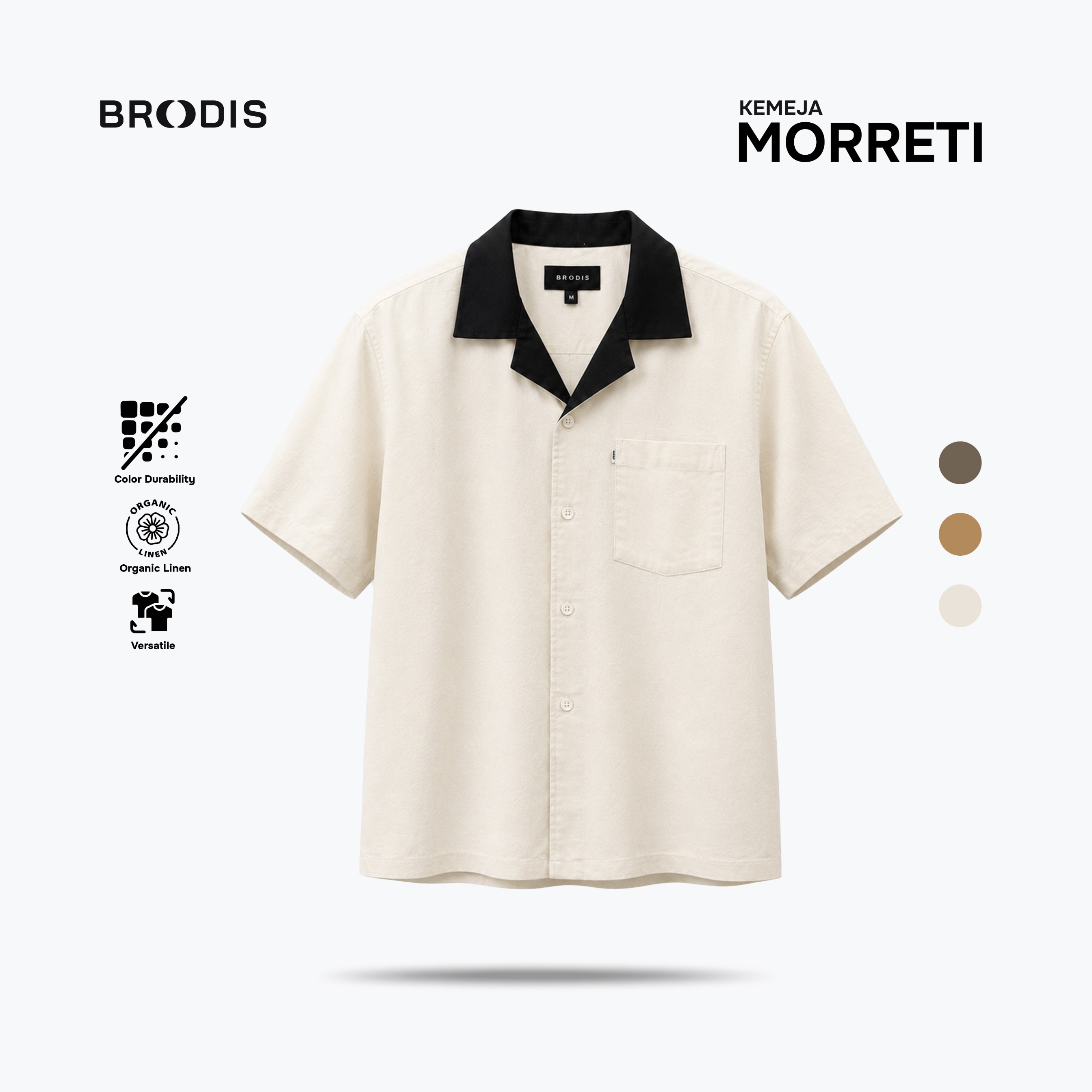 Morreti Bowling SS Linen Earth Tones