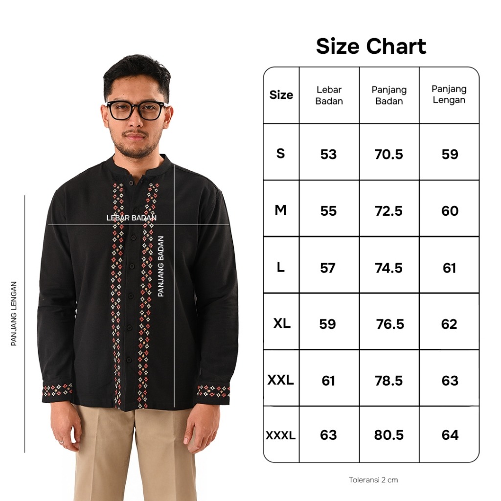 Nazir Shanghai shirt LS Dark Tones