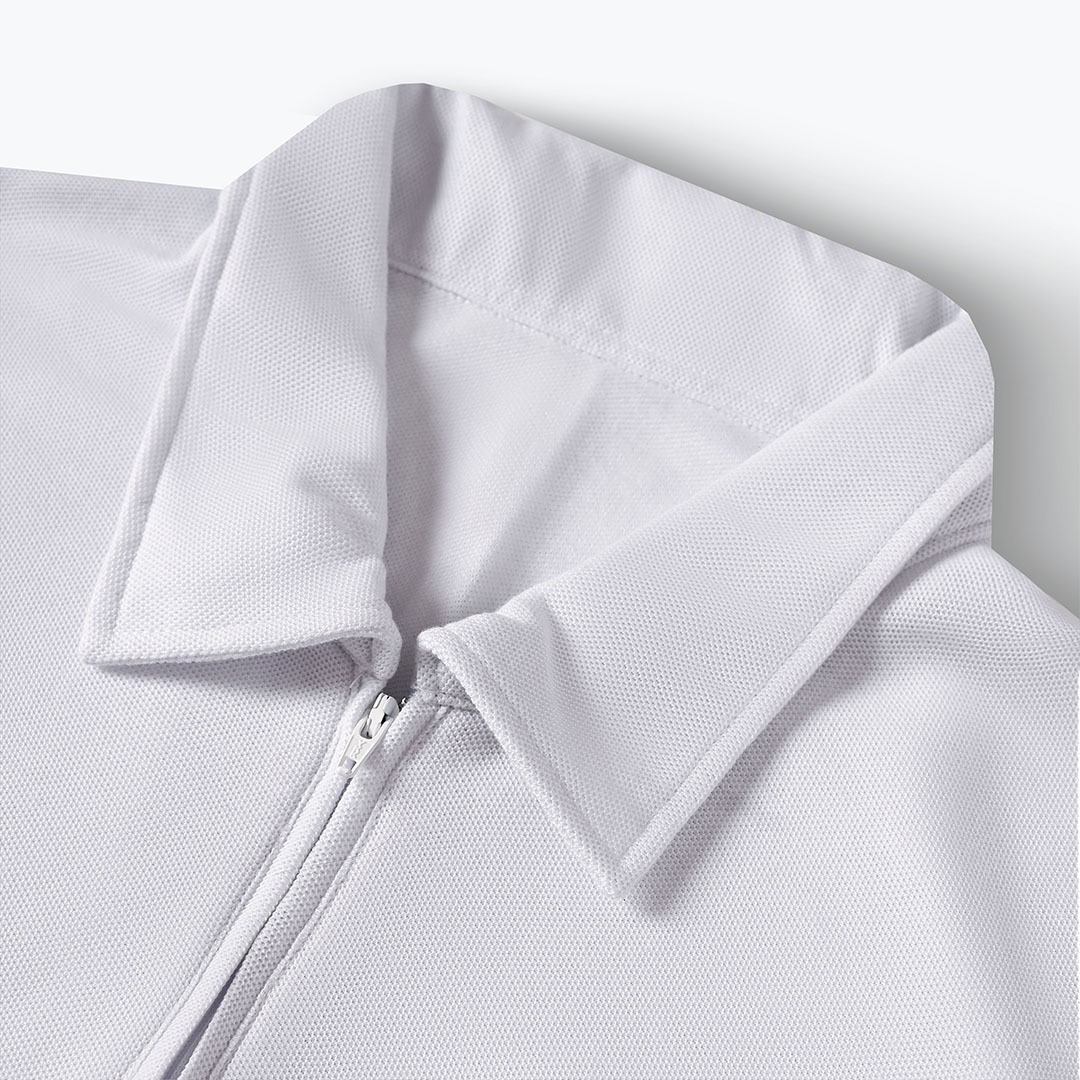 Ziptee Polo Shirt Earth Tones