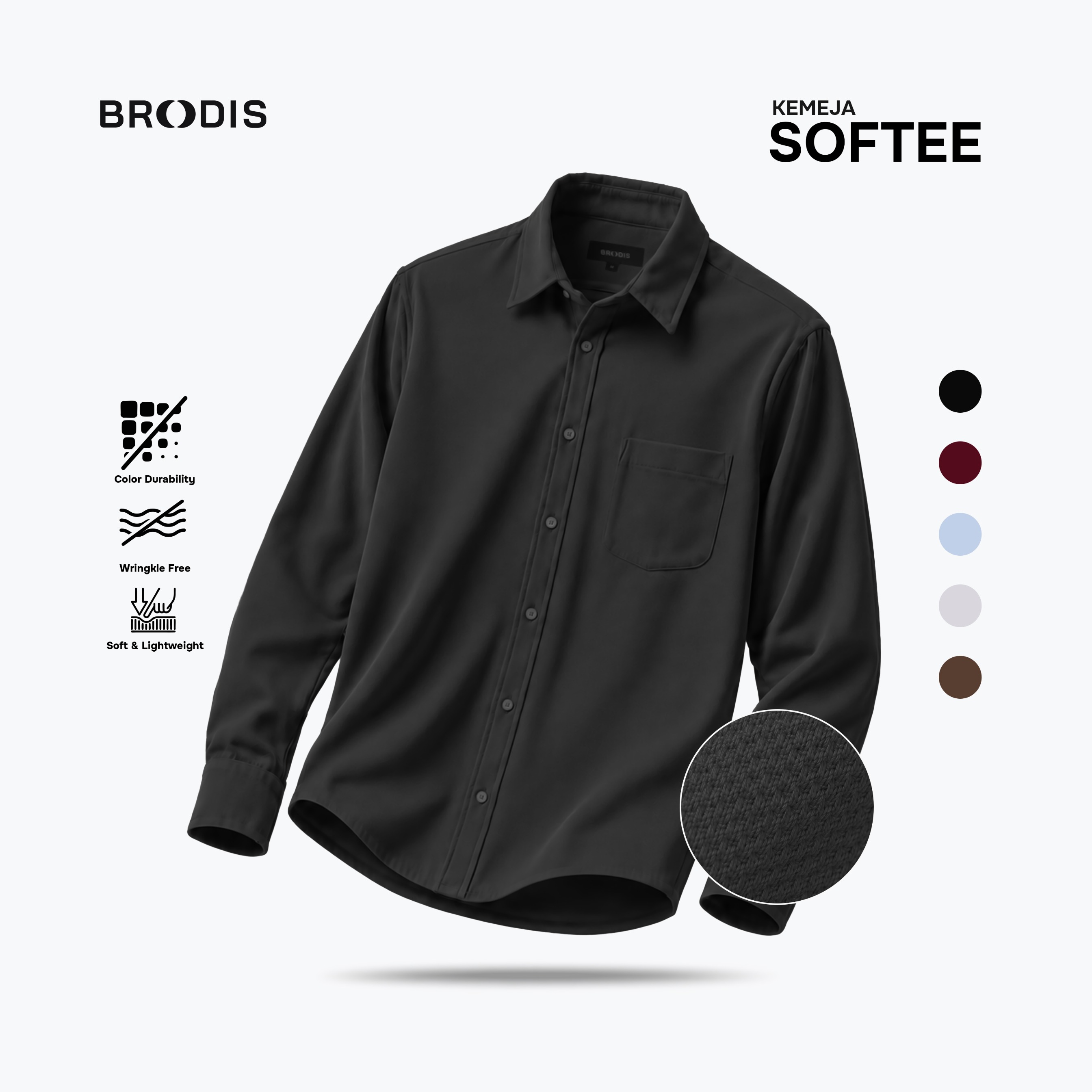 Softee Shirt LS Dark Tones