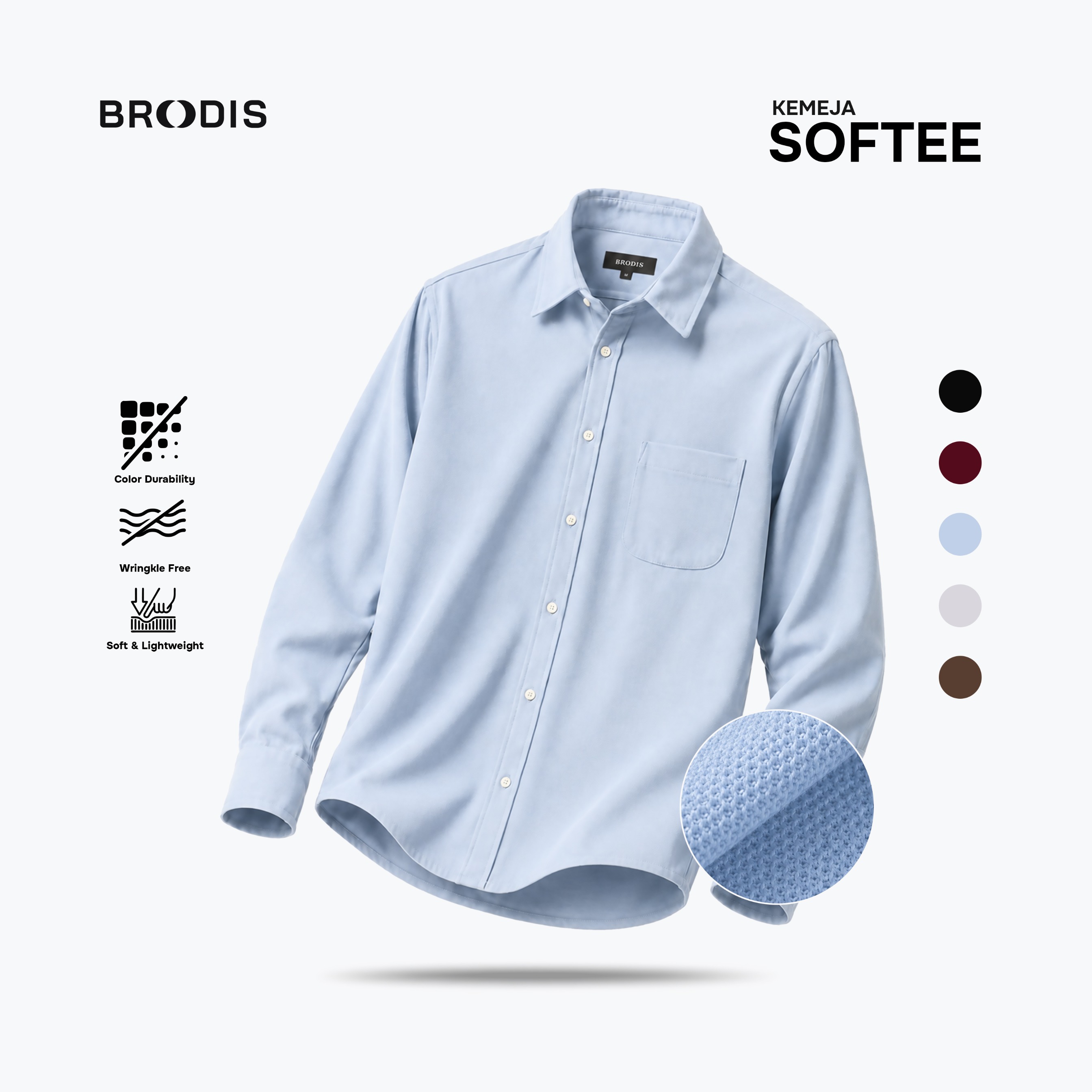 Softee Shirt LS Pastel Tones