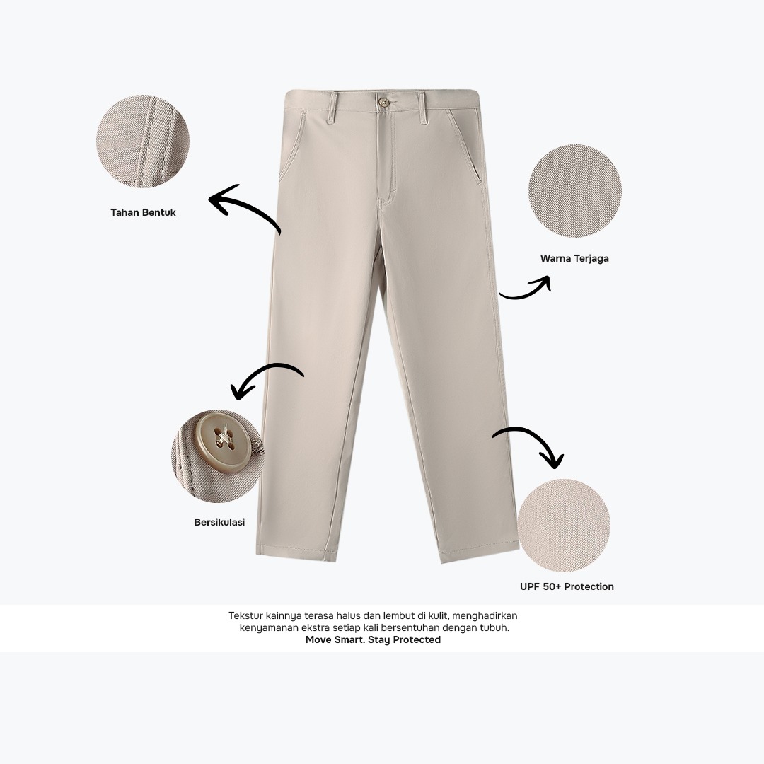 Chino Pants Twill Air Series Dark Tones