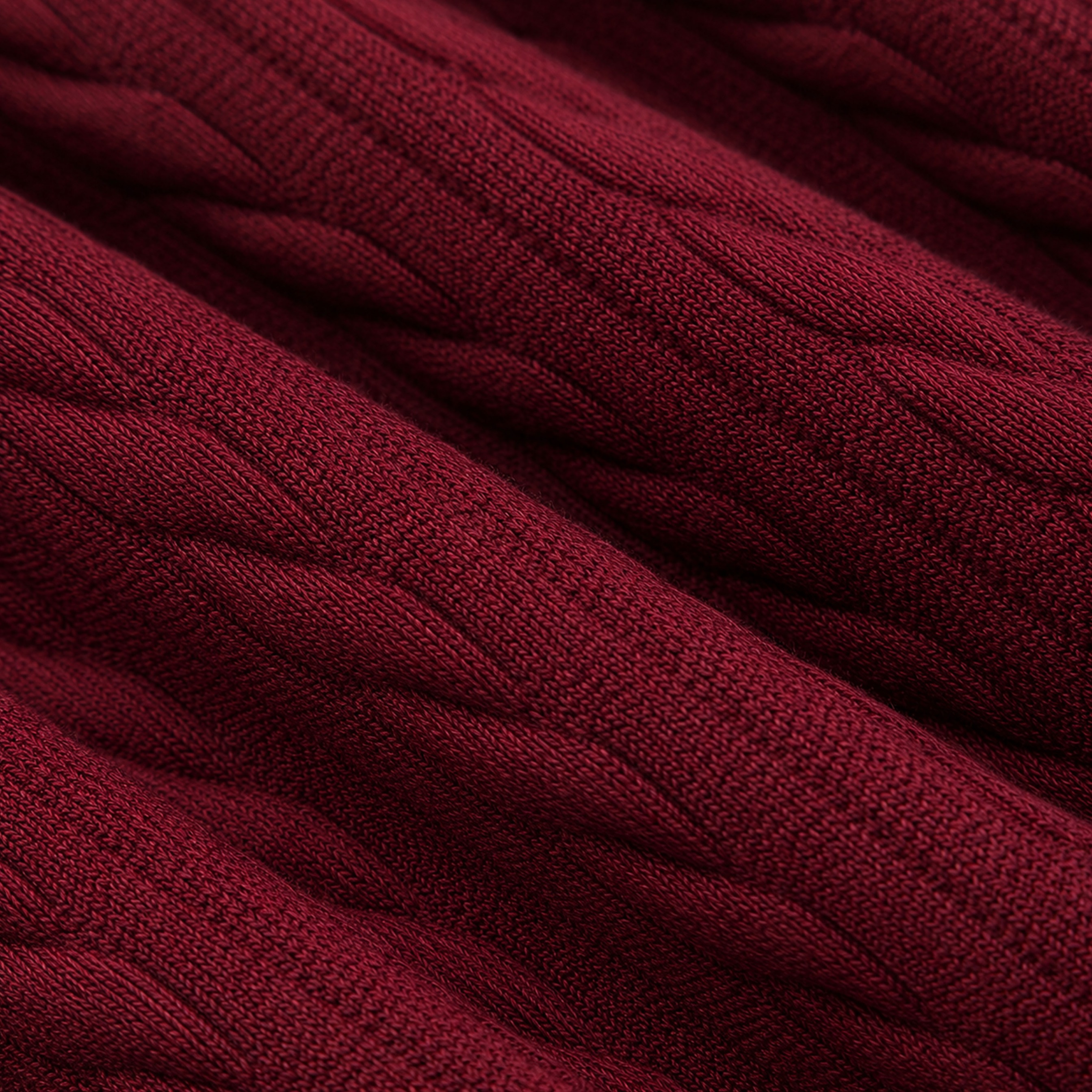 Broodis - Wayne Sweater Half Zipper Cableknit - Dark Tones