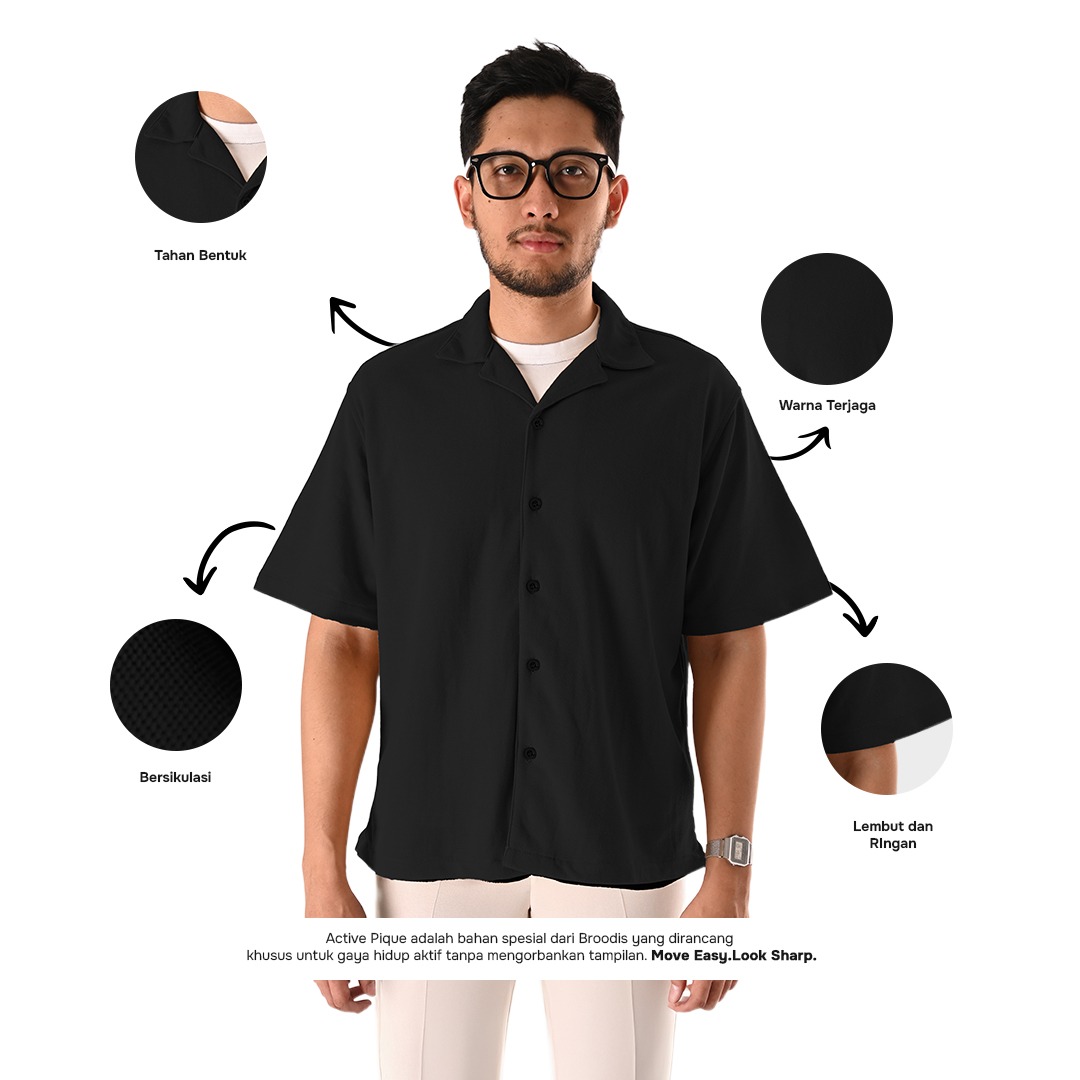 Bondee Bowling Shirt SS Dark Tones