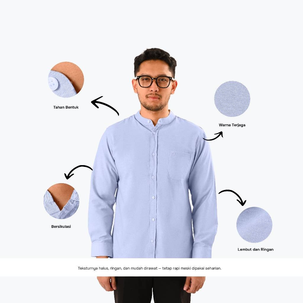 Cozy Shanghai Shirt LS Pastel Tones