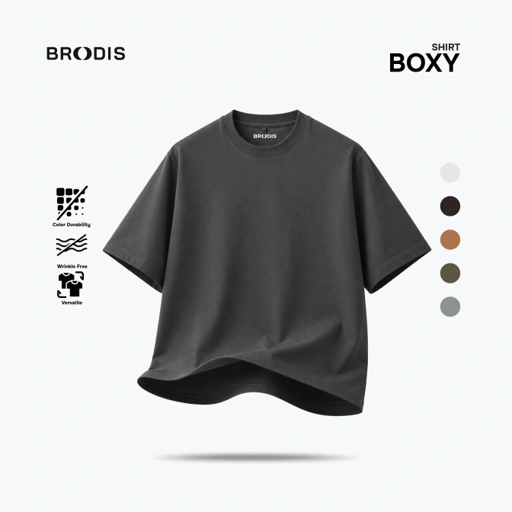 Boxy T-shirt TS Dark Tones