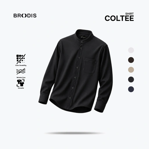Coltee Shanghai Shirt LS Dark Tones